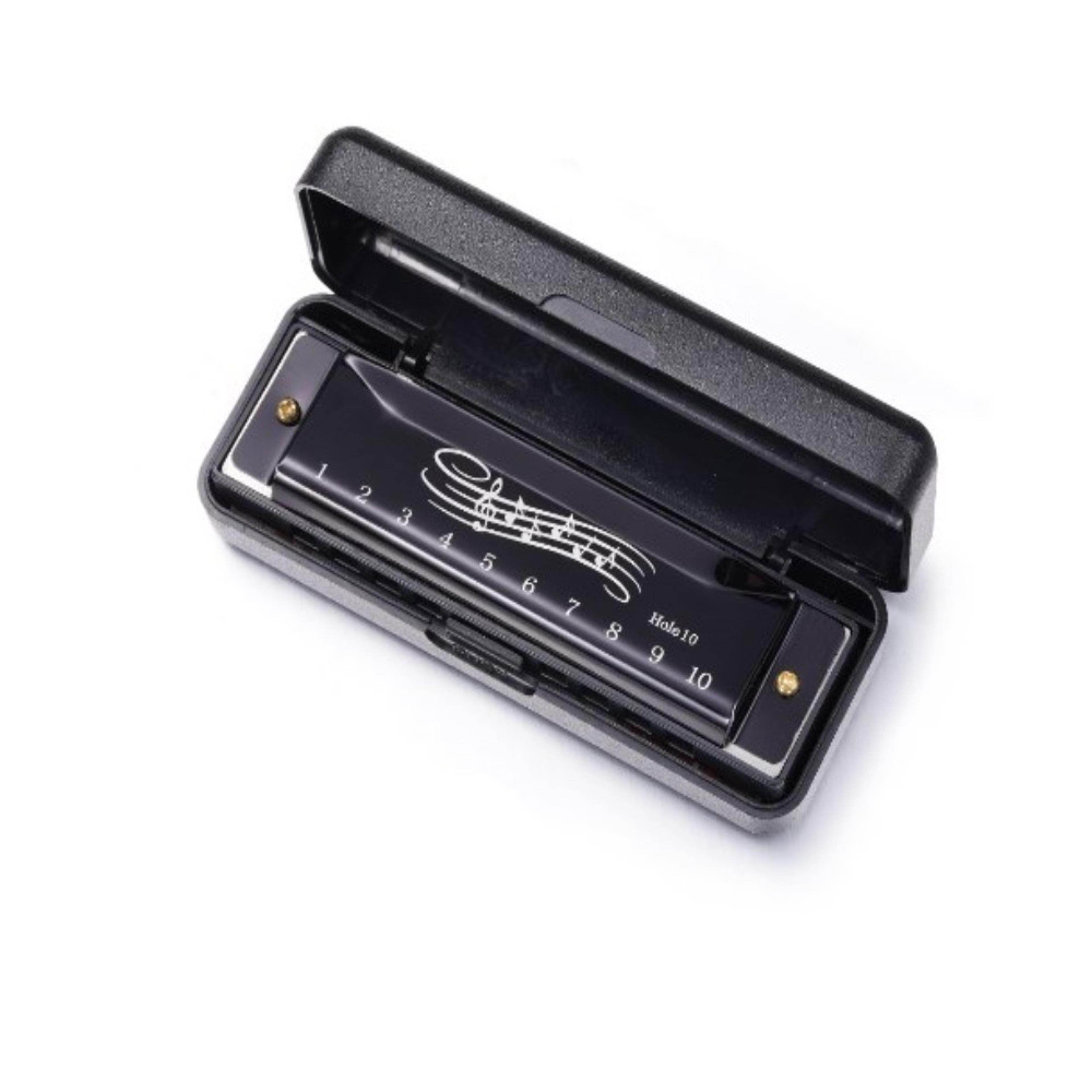 Beginners Educational Harmonica Toy Safe Blues Metal Rectangle Harmonica For Kids Ideal Gift 6