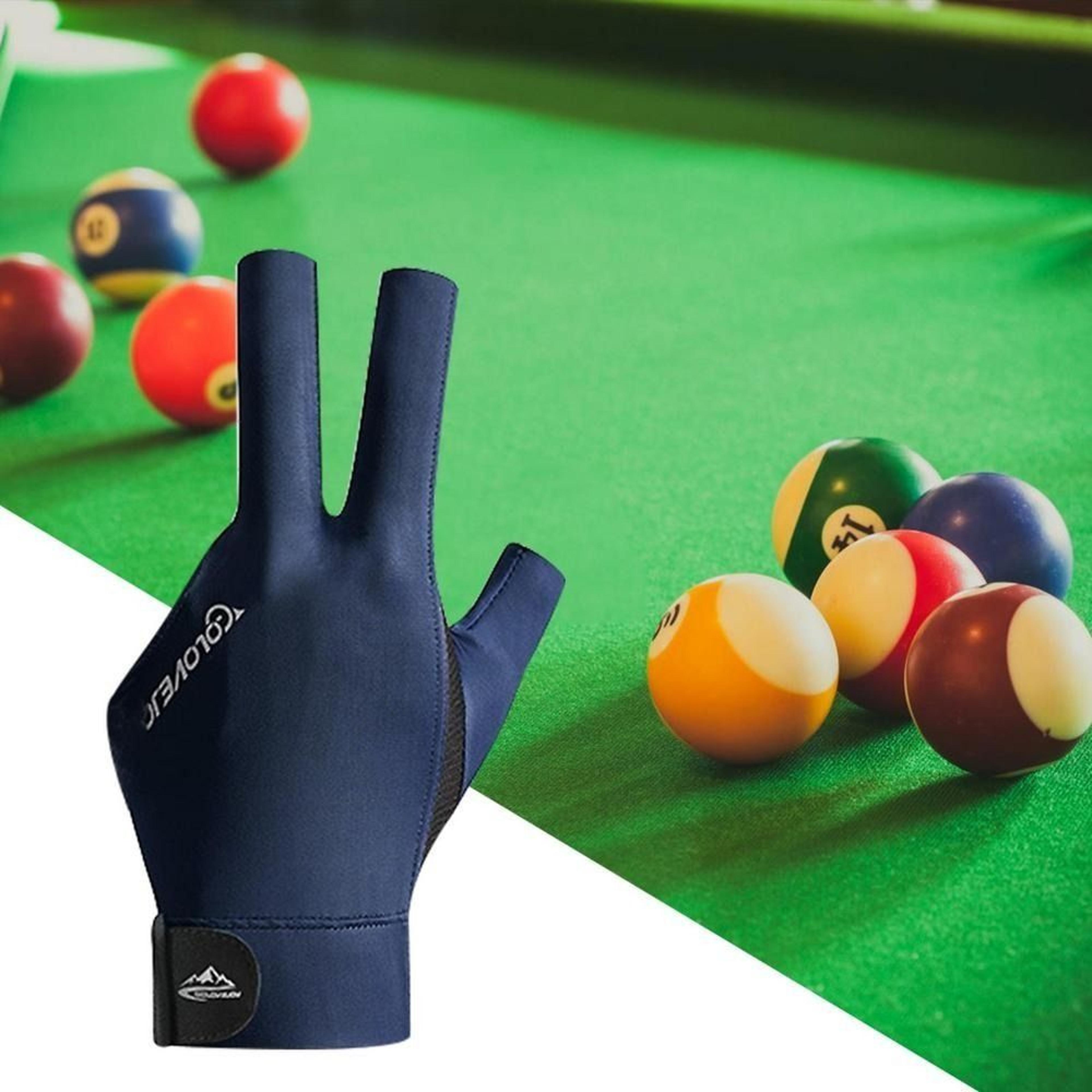 Elasticity Breathable Training Glove Three Fingers Snooker Glove Left Right Hand Anti Skid Billiard 3