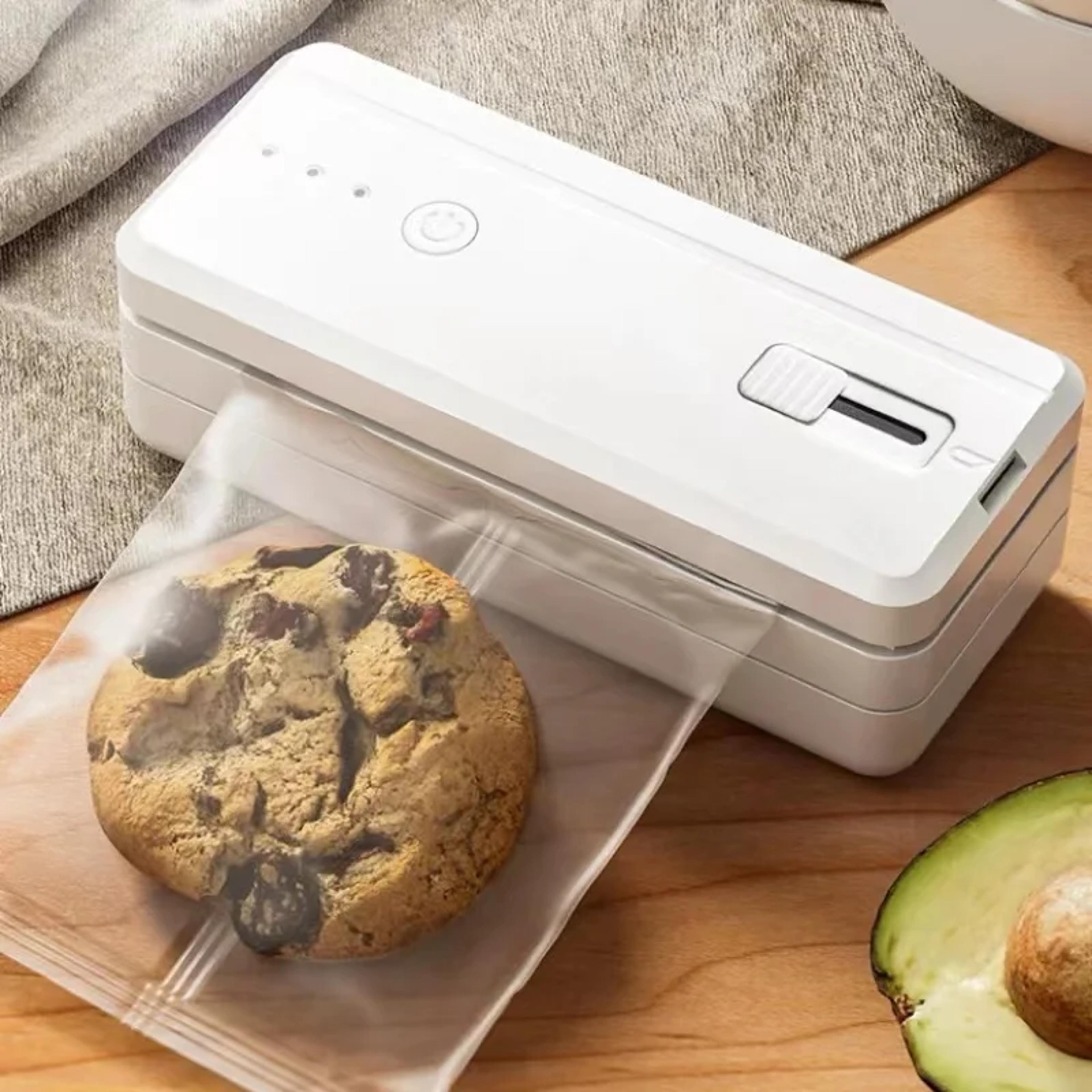portable mini food packaging sealing machine, usb charging kitchen sealing machine