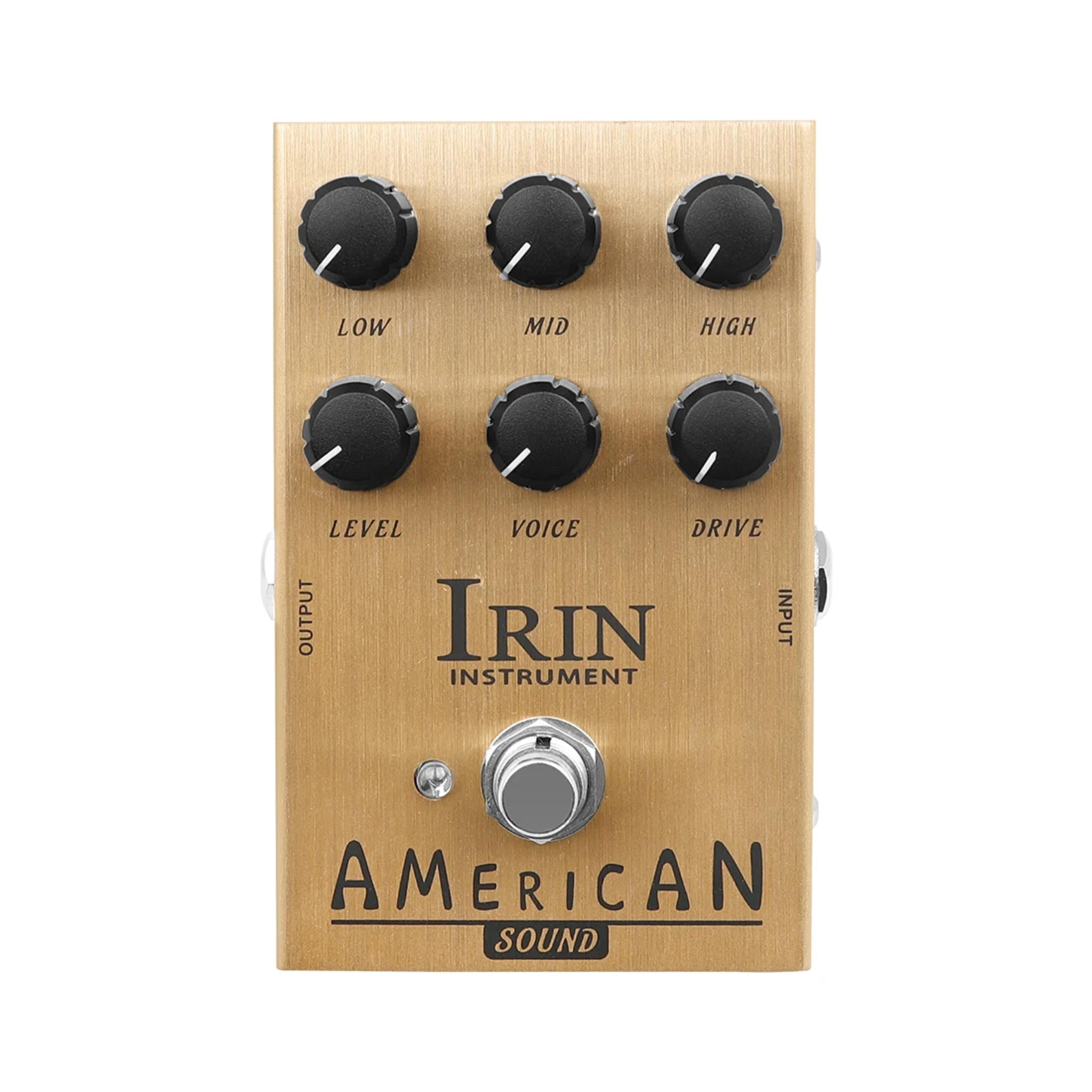 electric guitar effect pedal, fd deluxe amplifier, american sound amp simulator, clean to overdrive effector