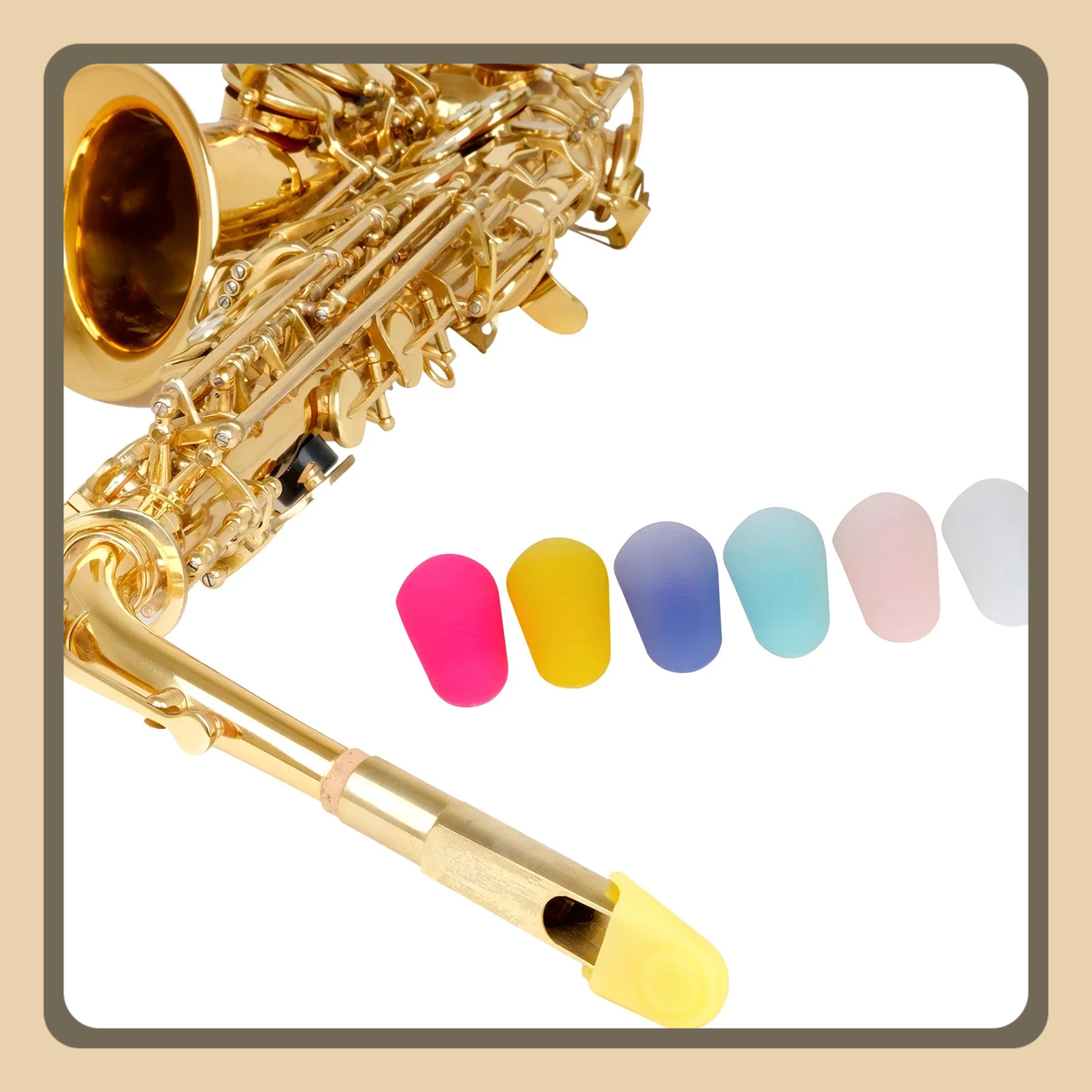 clarinet sax mouthpiece protective cap, silicone cap protection, woodwind musical instrument accessory