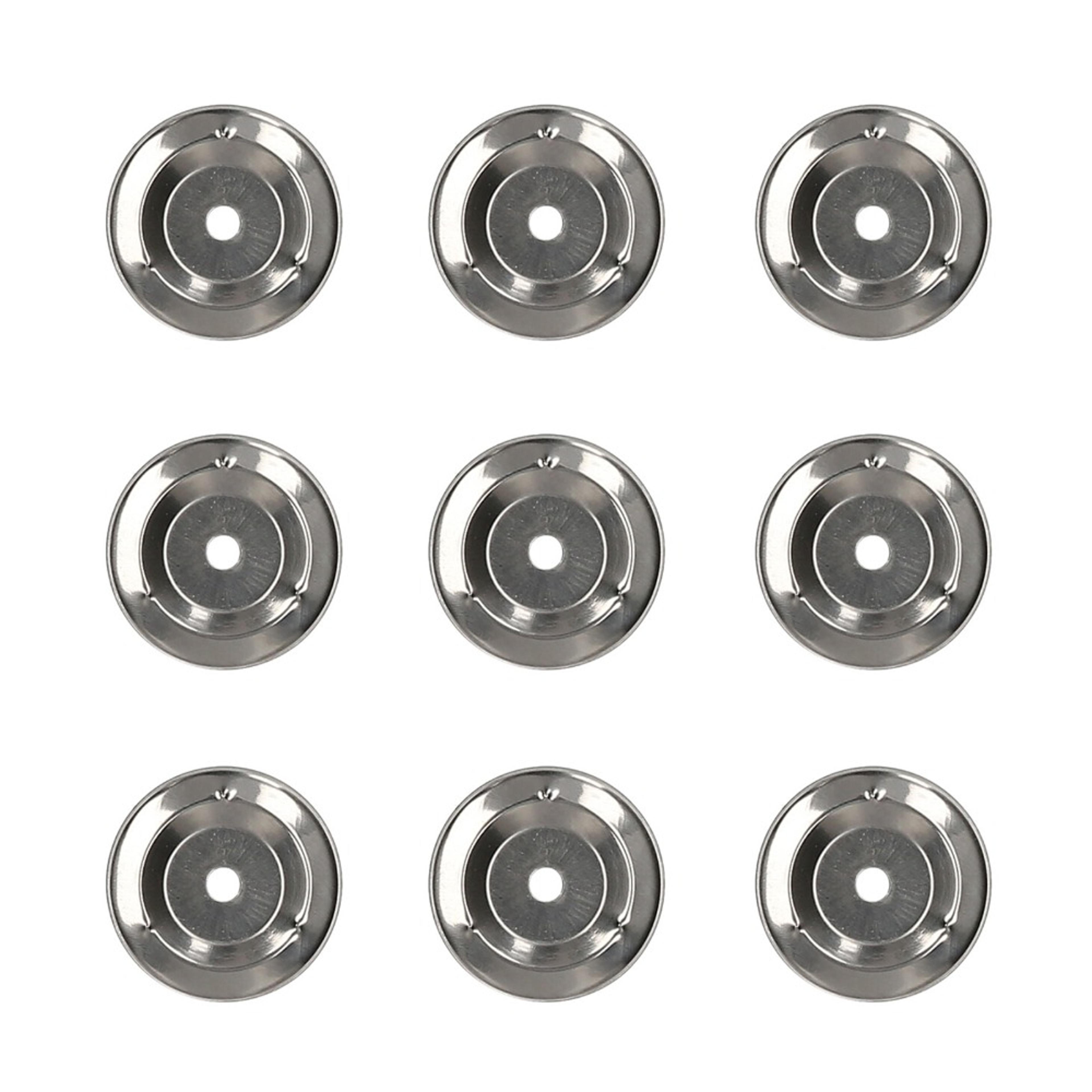 double row tambourine jingle ring, stainless steel drum cymbal ring