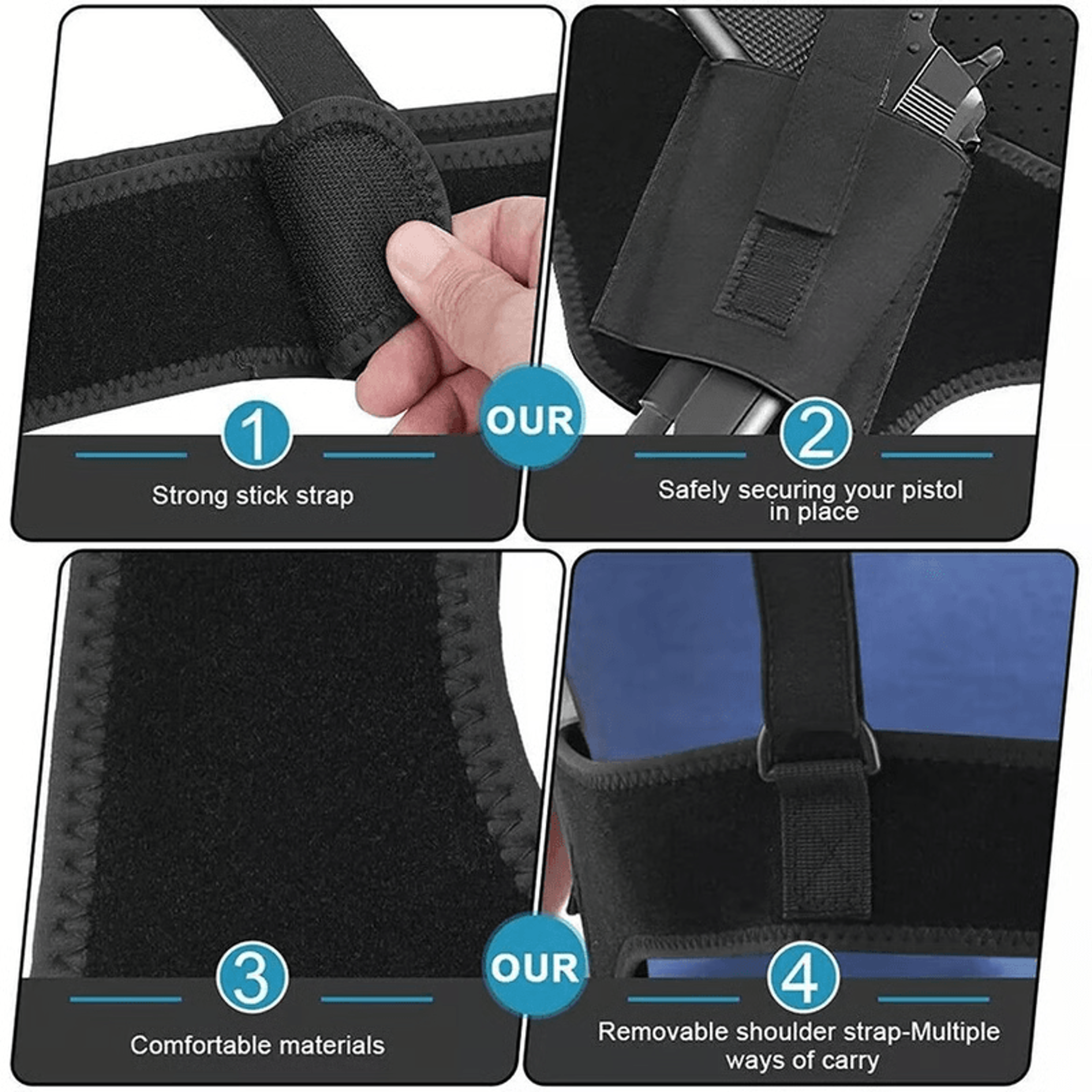Concealed Carry Holster For Discreet Stable Daily Wear And Comfortable Access 6