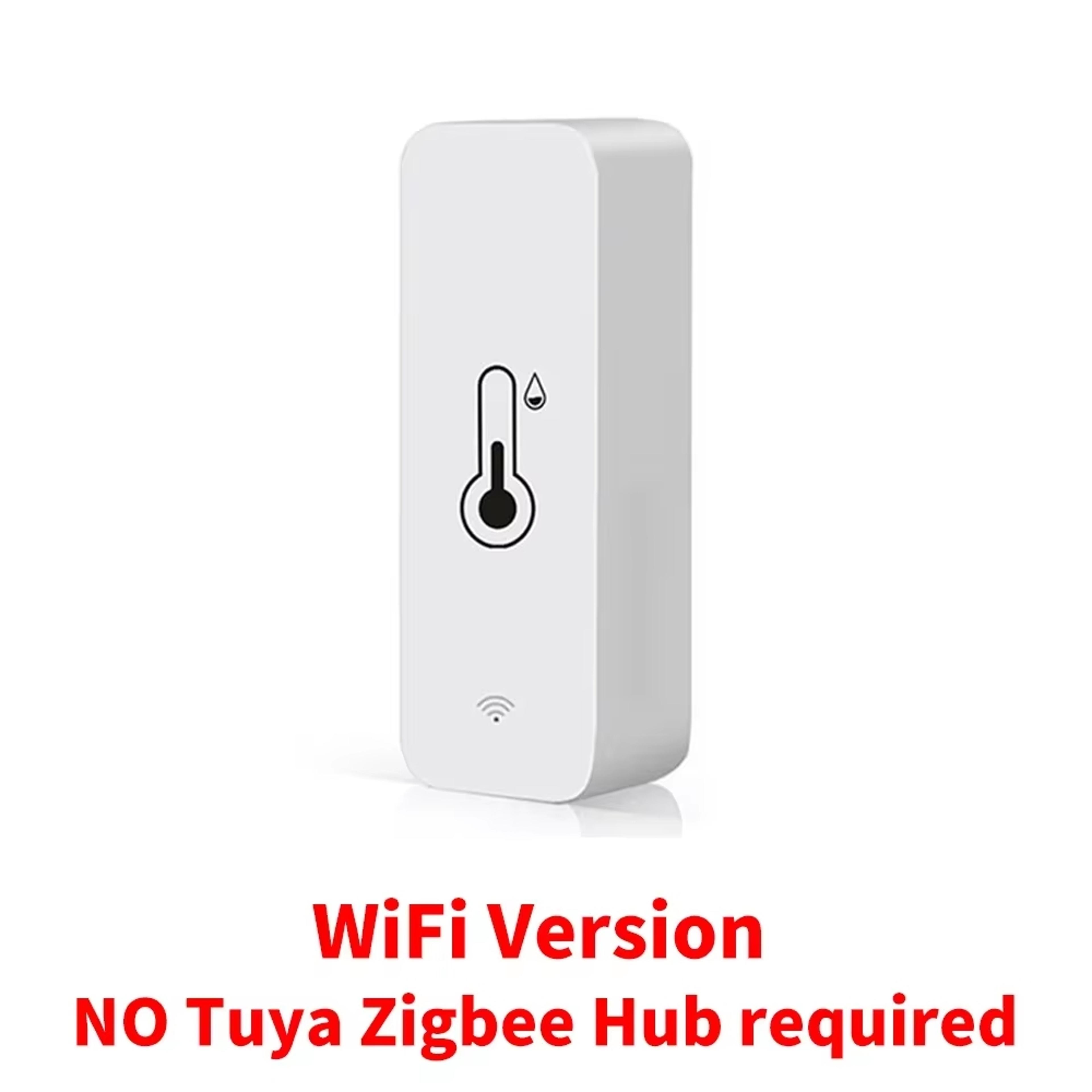 Smart WiFi Temperature  Humidity Sensor For Home Tuya App  Alexa Control 6