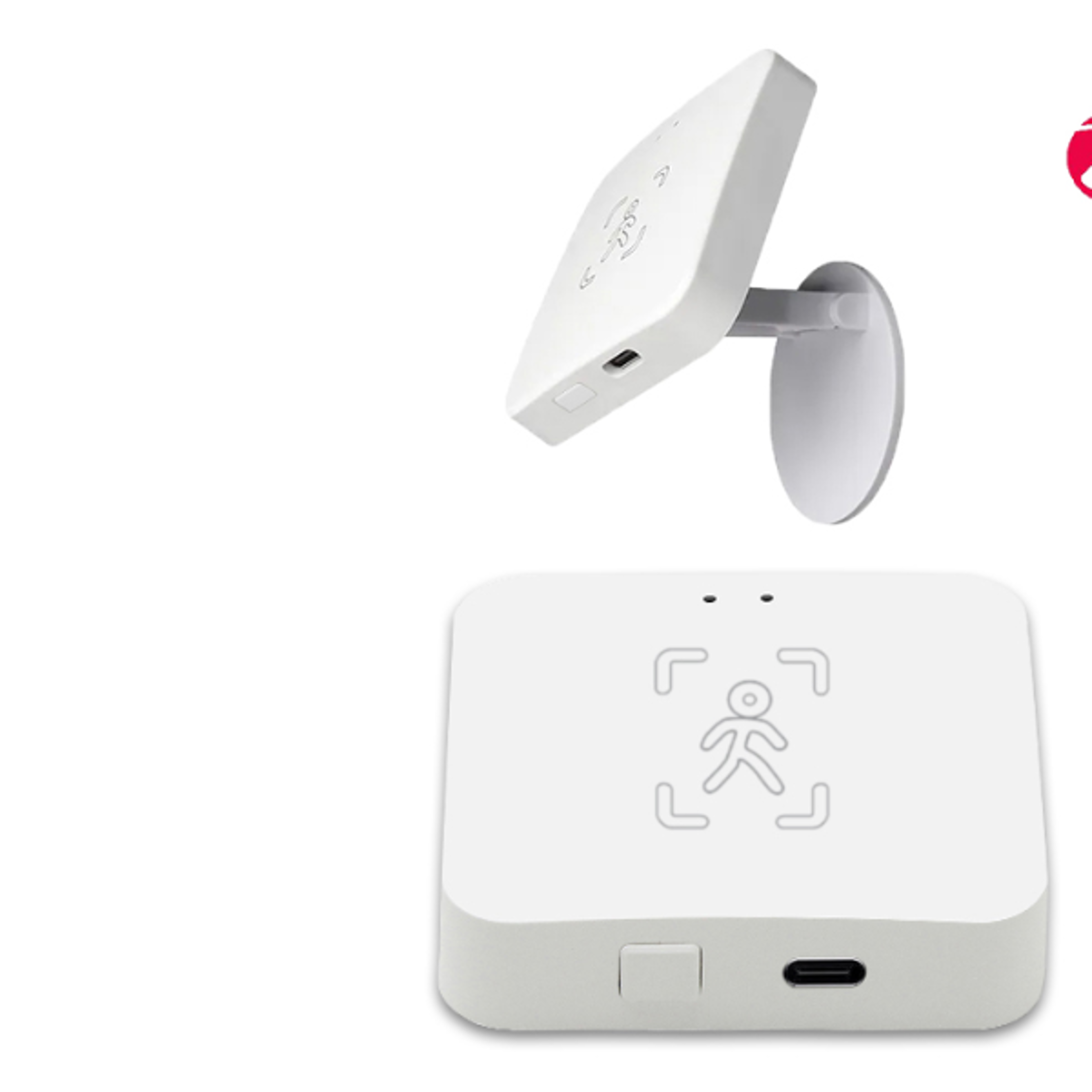 smart home motion sensor with luminance and distance detection