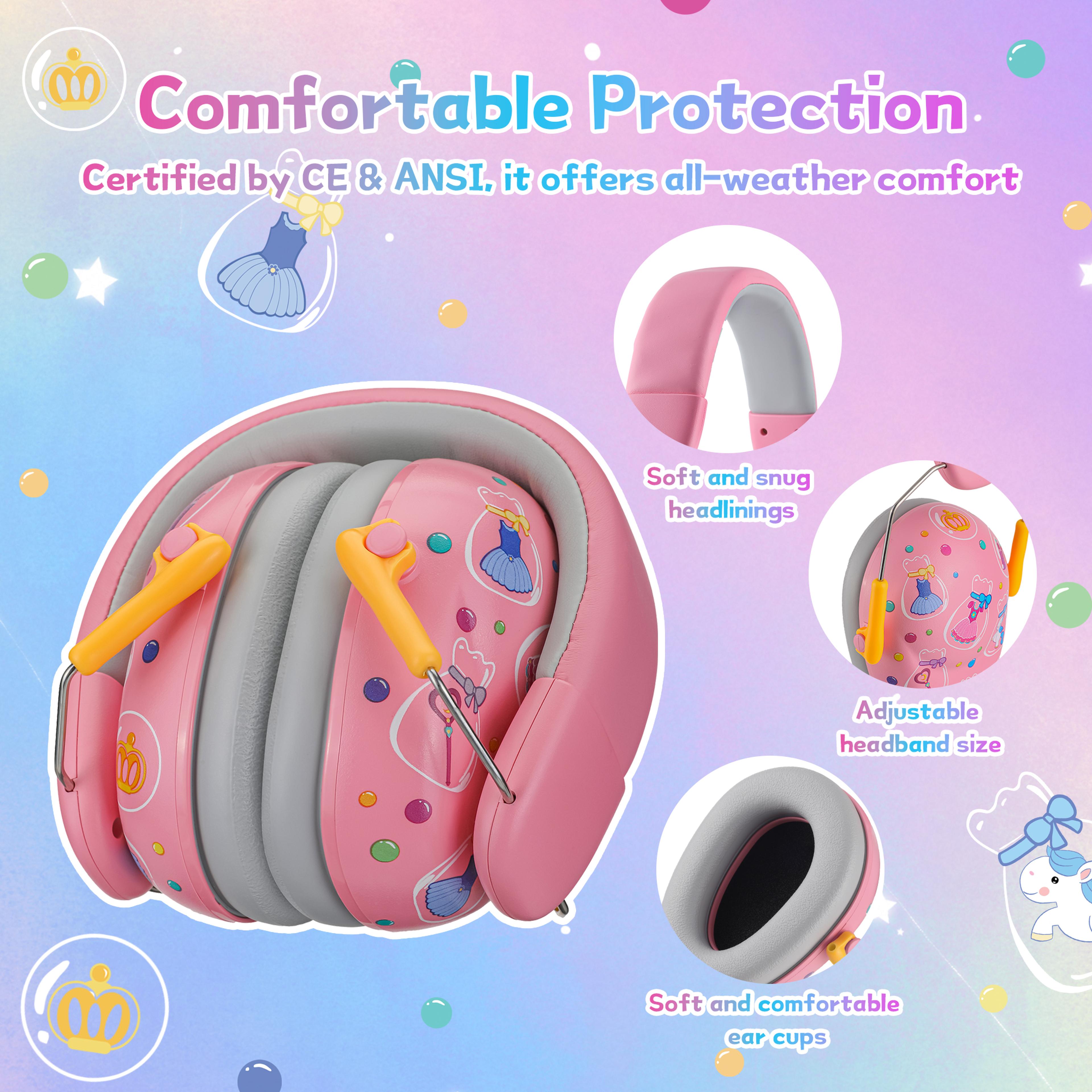 Kids Noise Cancelling Headphones For Autism  Toddler Hearing Protection 3
