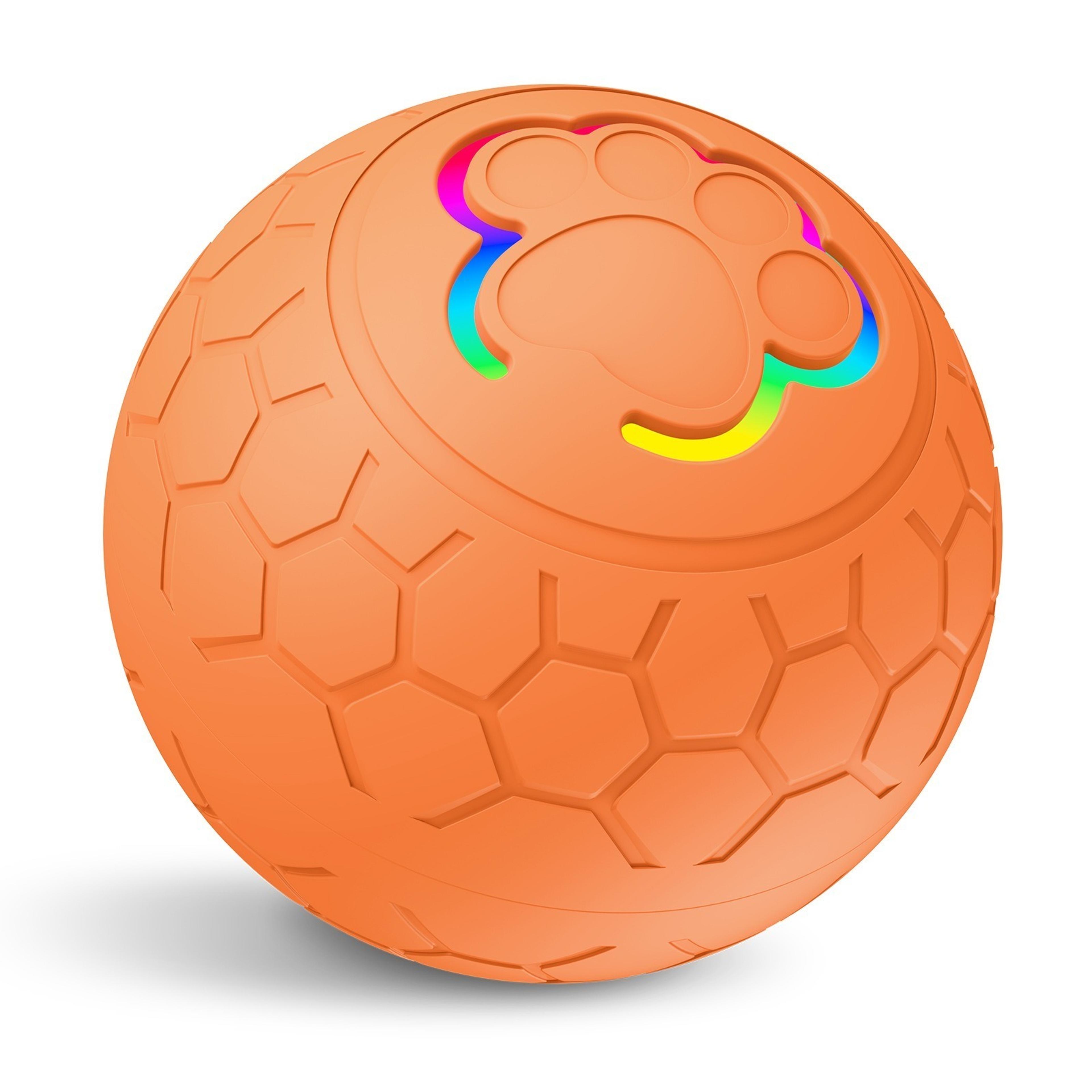 Smart Interactive Dog Toy Ball USB Rechargeable Automatic Rolling Pet Toy With RGB Lights For Activ 9