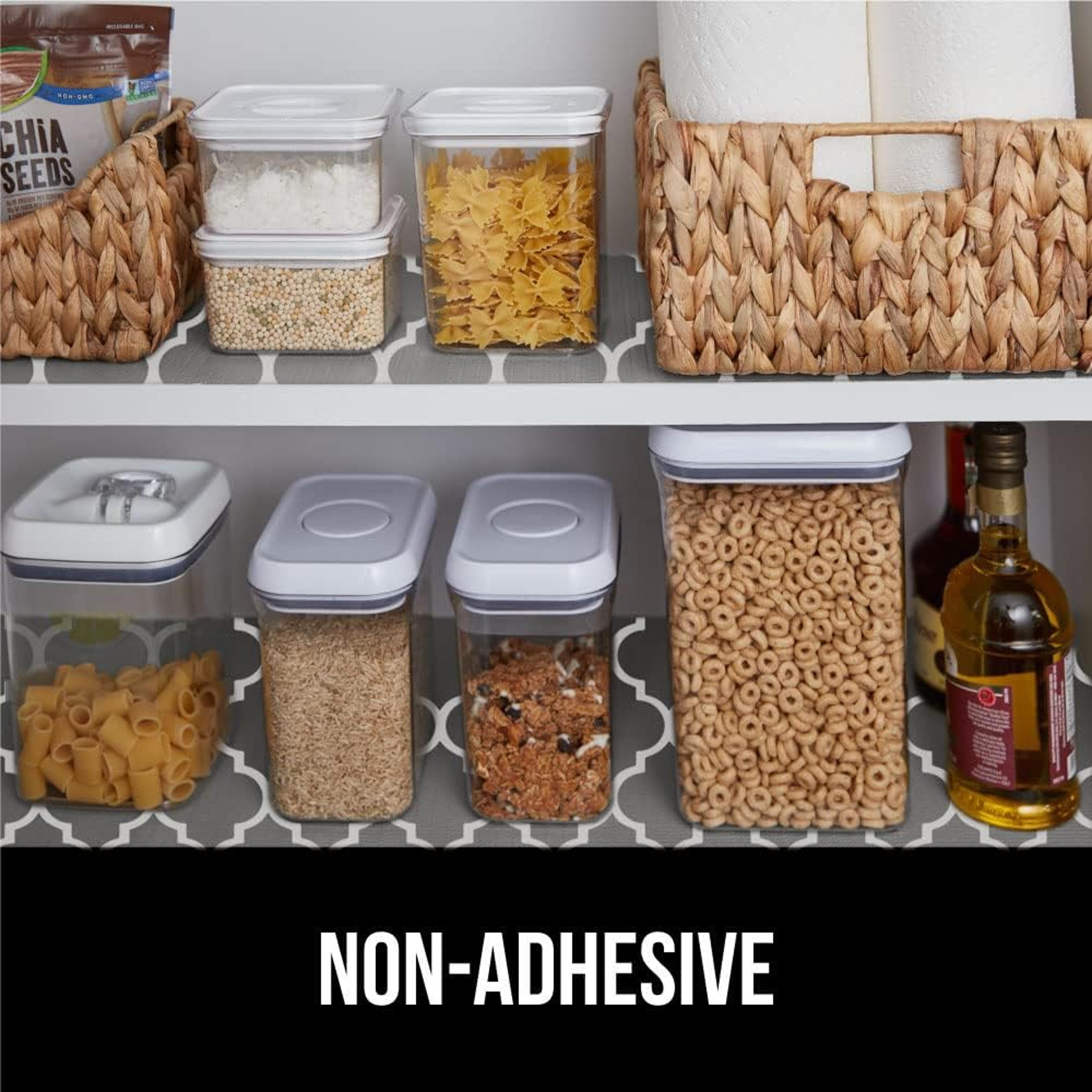NonAdhesive AntiSlip Shelf Liner  Waterproof Drawer  Cabinet Liner For Kitchen Storage 5