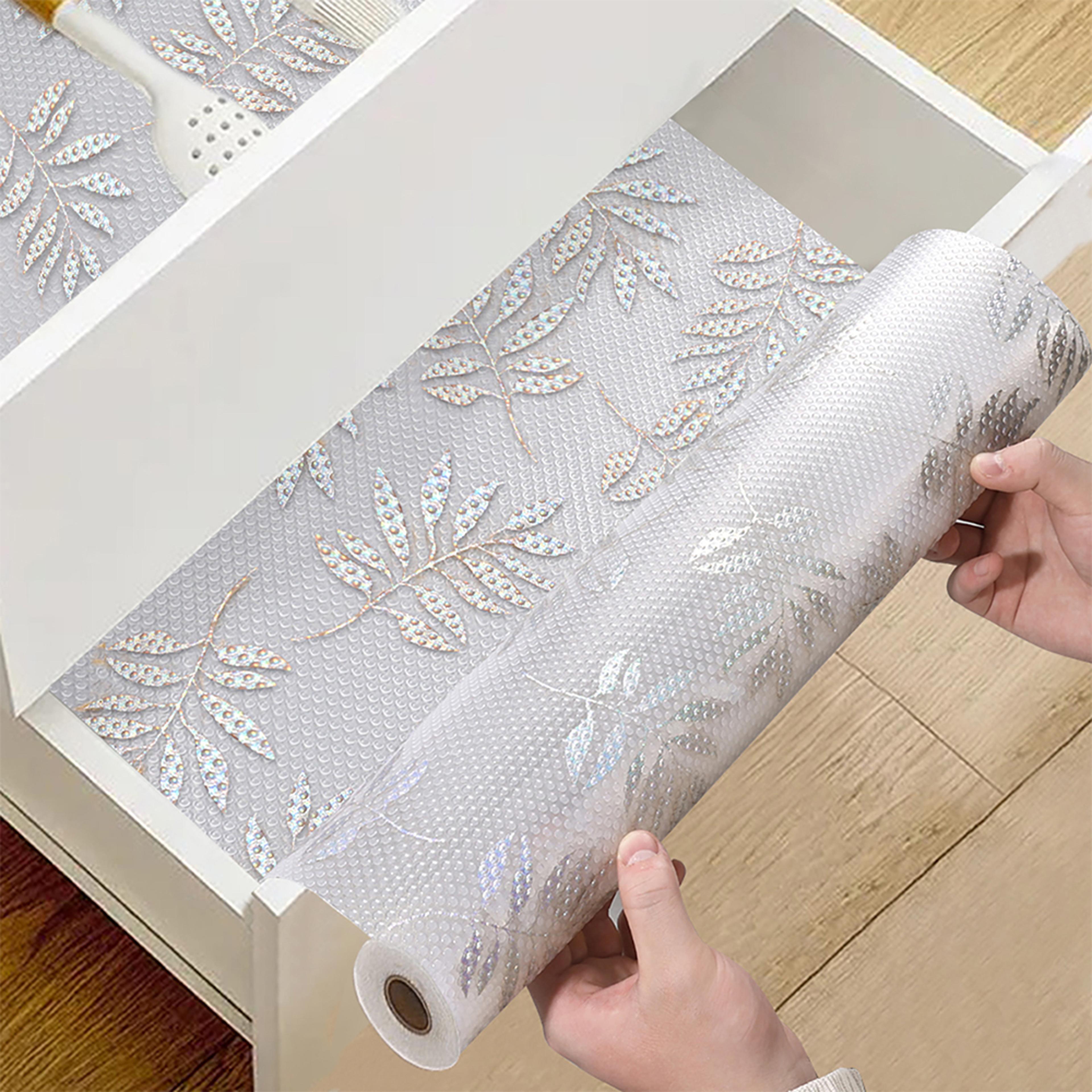 NonAdhesive AntiSlip Shelf Liner  Waterproof Drawer  Cabinet Liner For Kitchen Storage 10