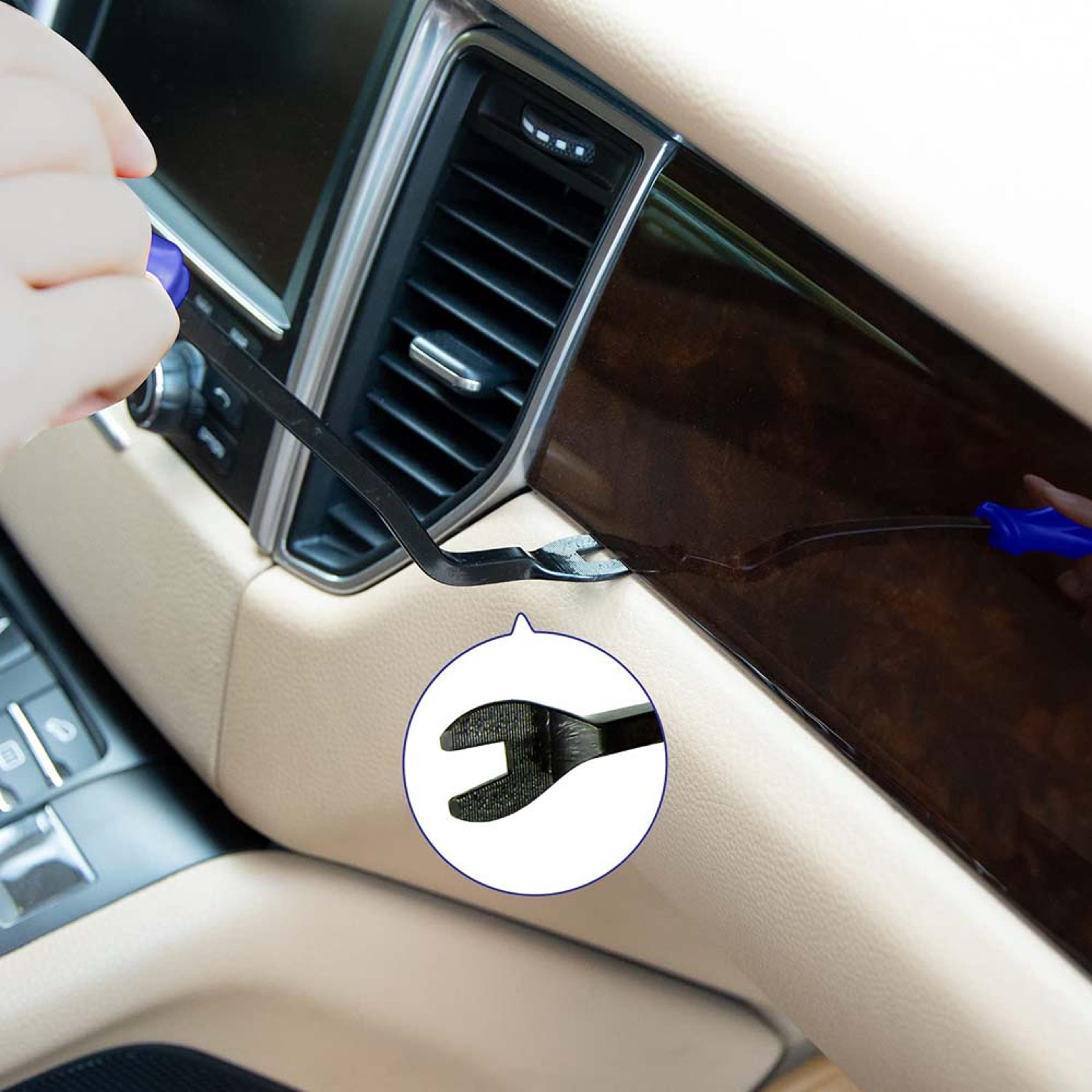 Car Interior Trim Removal Tool Kit  Car Dashboard Stereo DVD  Panel Disassembly Tools 5