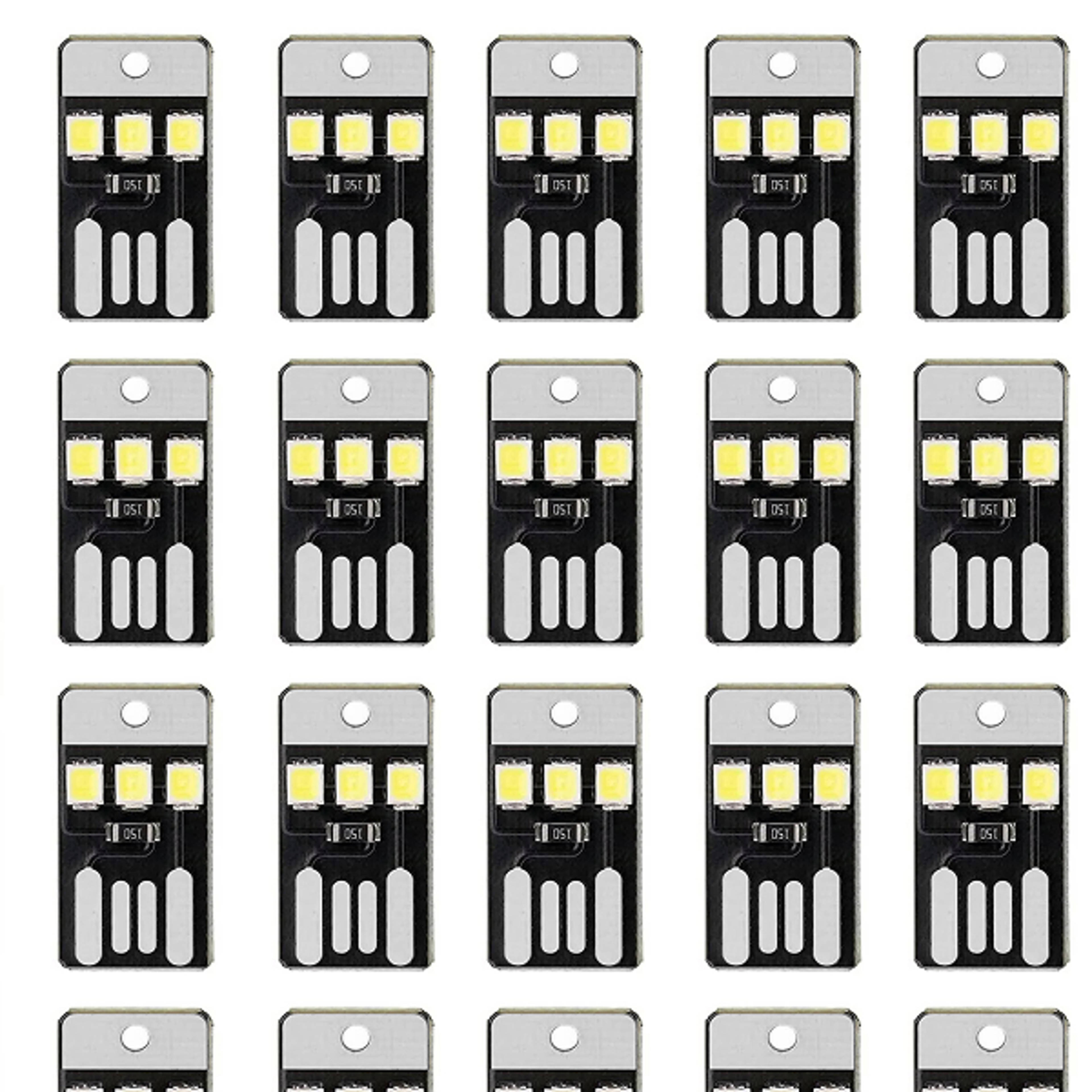 mini usb book light for laptop, power bank, and computer  flexible night lighting