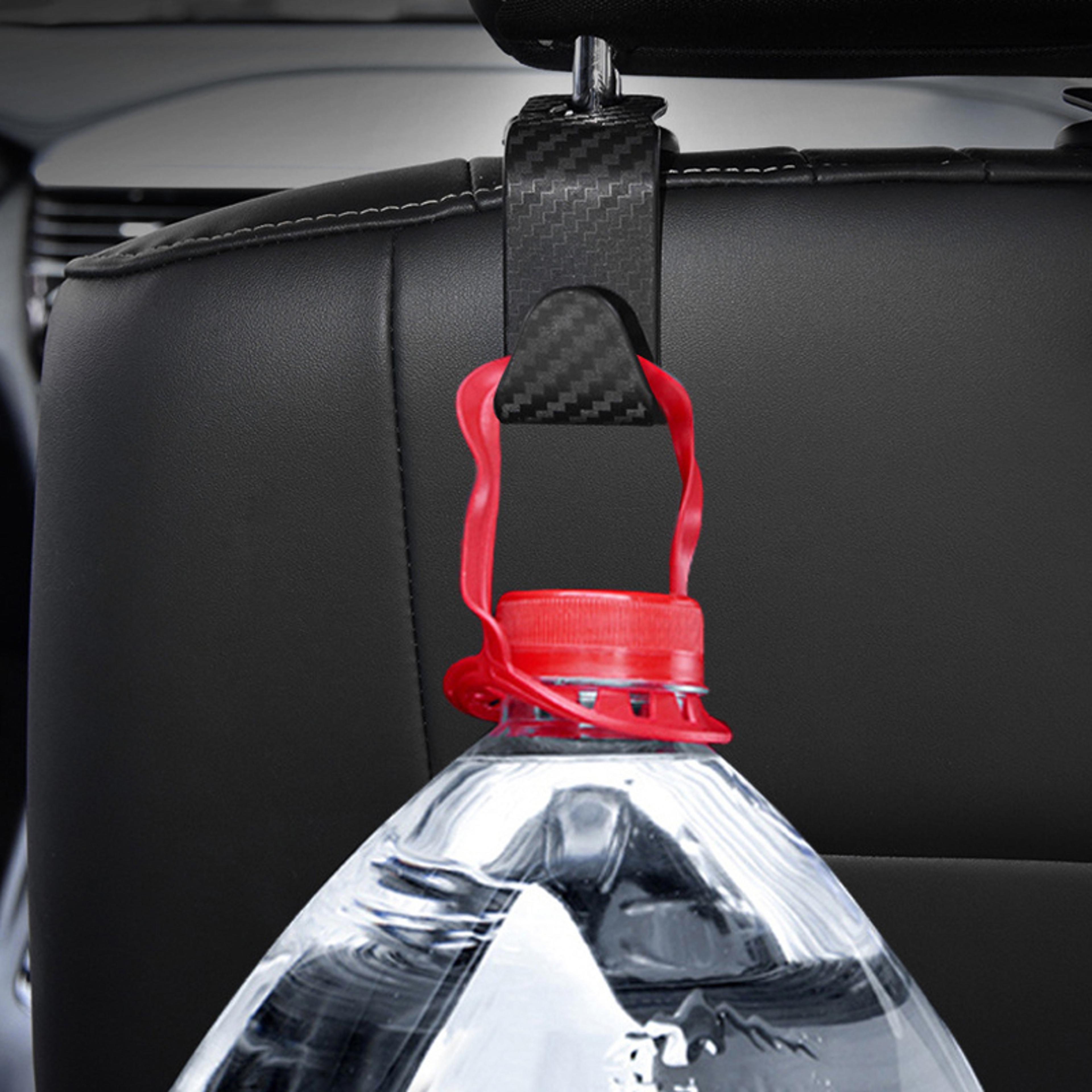 Carbon Fibre Headrest Hook For Car  Auto Back Seat Organizer Handbag Holder  Clothes Bracket 3