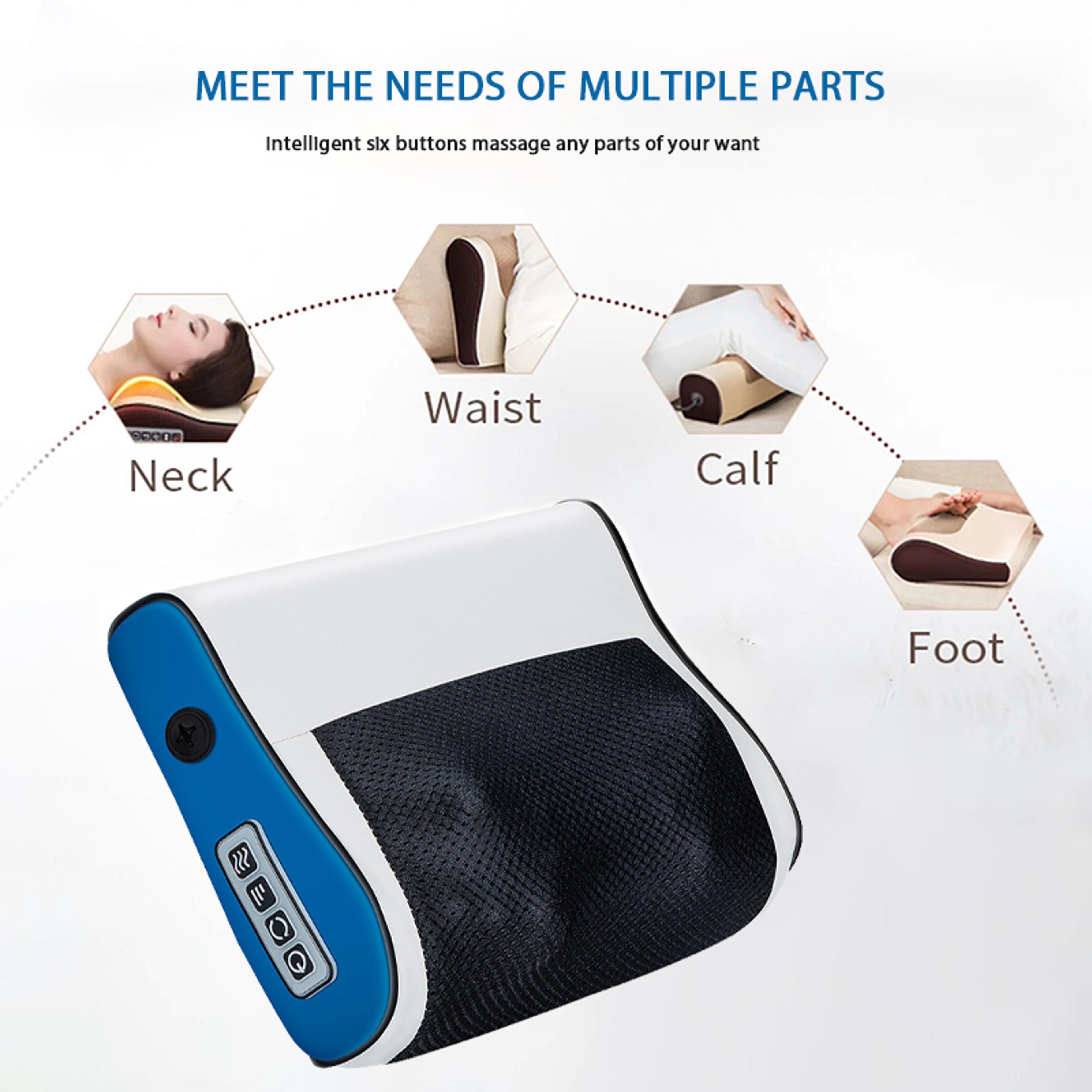 MultiFunctional Neck And Shoulder Massager  Adjustable Hot Compress Kneading Tool For Neck Back  Sh 3
