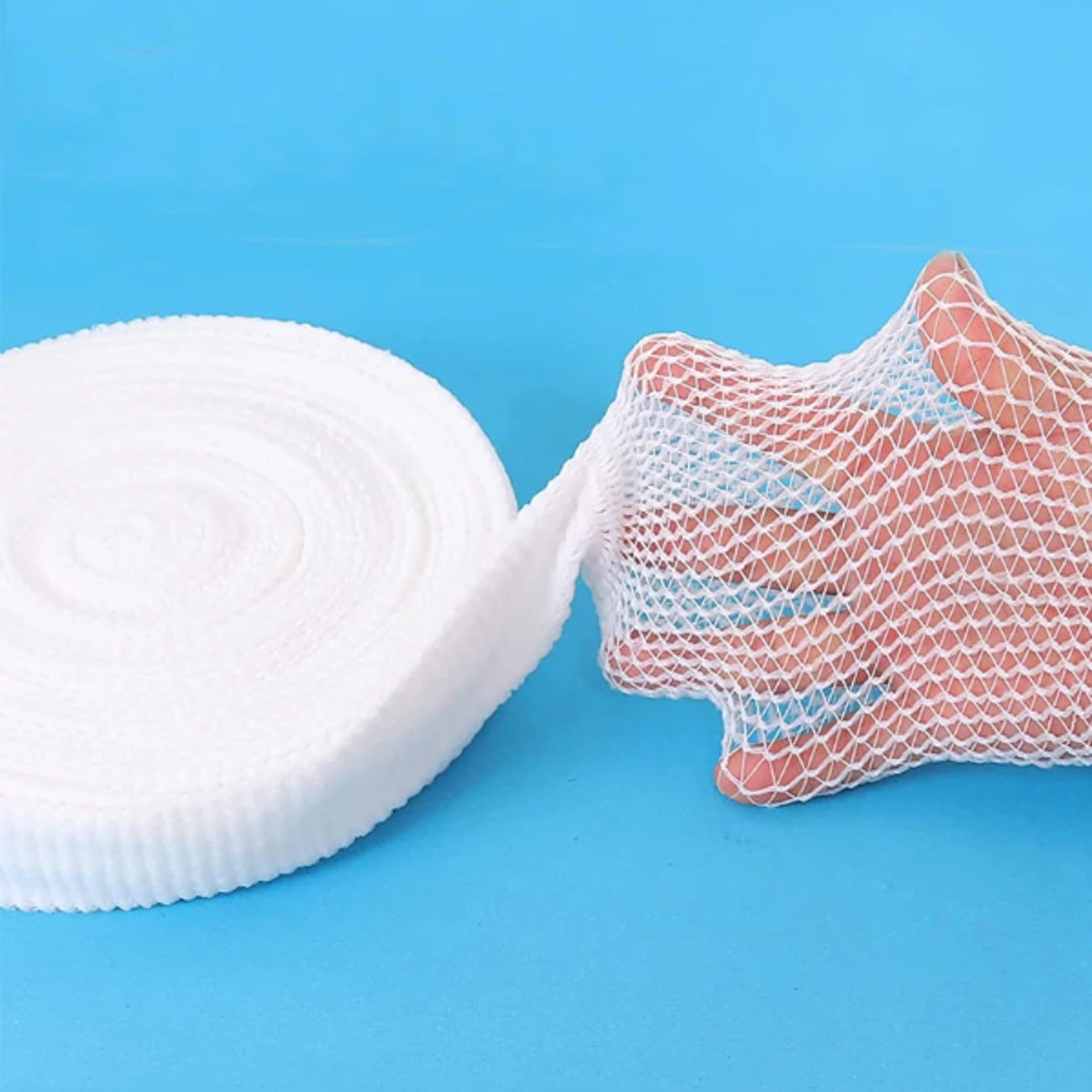 elastic net tubular bandage  breathable wound dressing retainer for ankle & adults