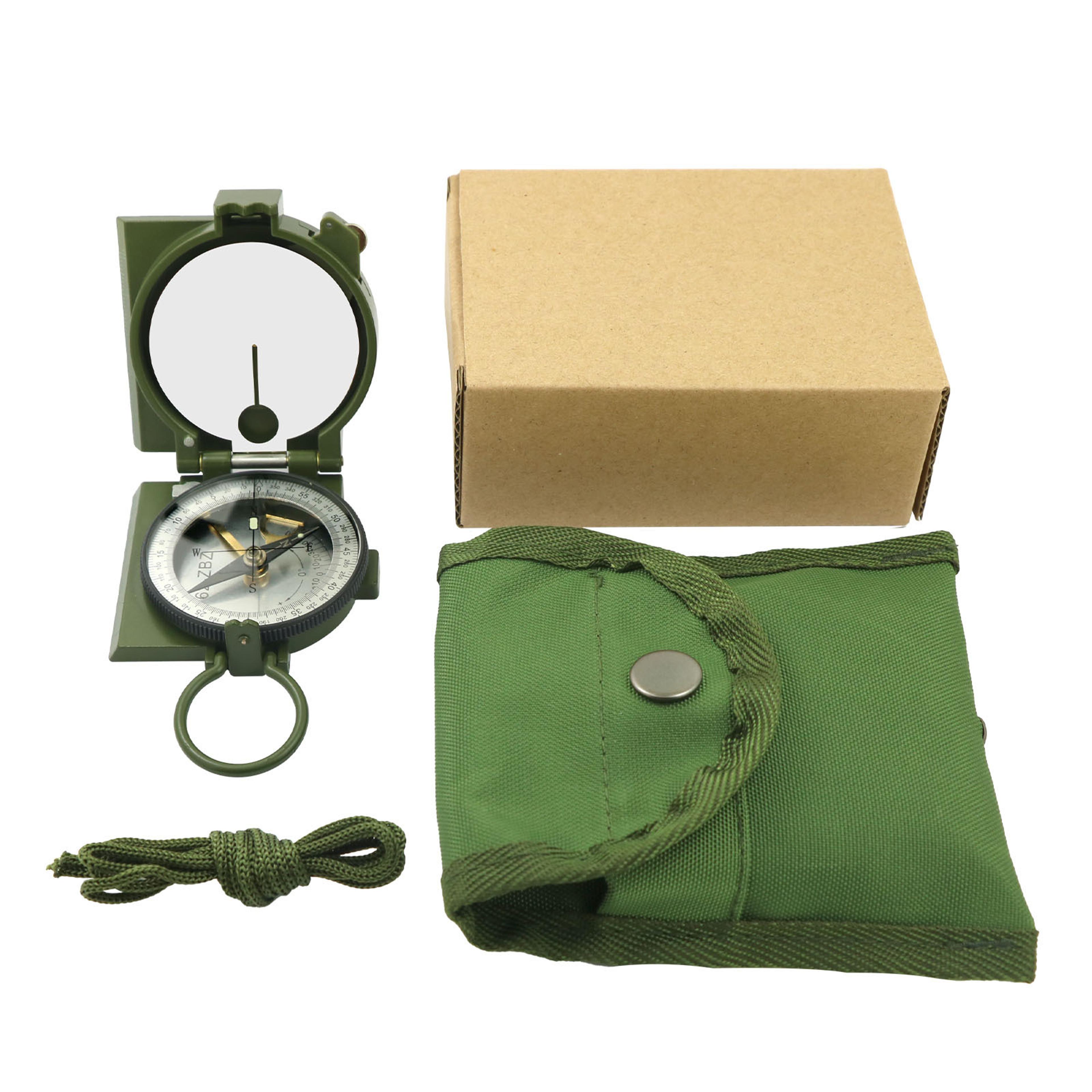 high-precision tactical fluorescent compass for outdoor adventures