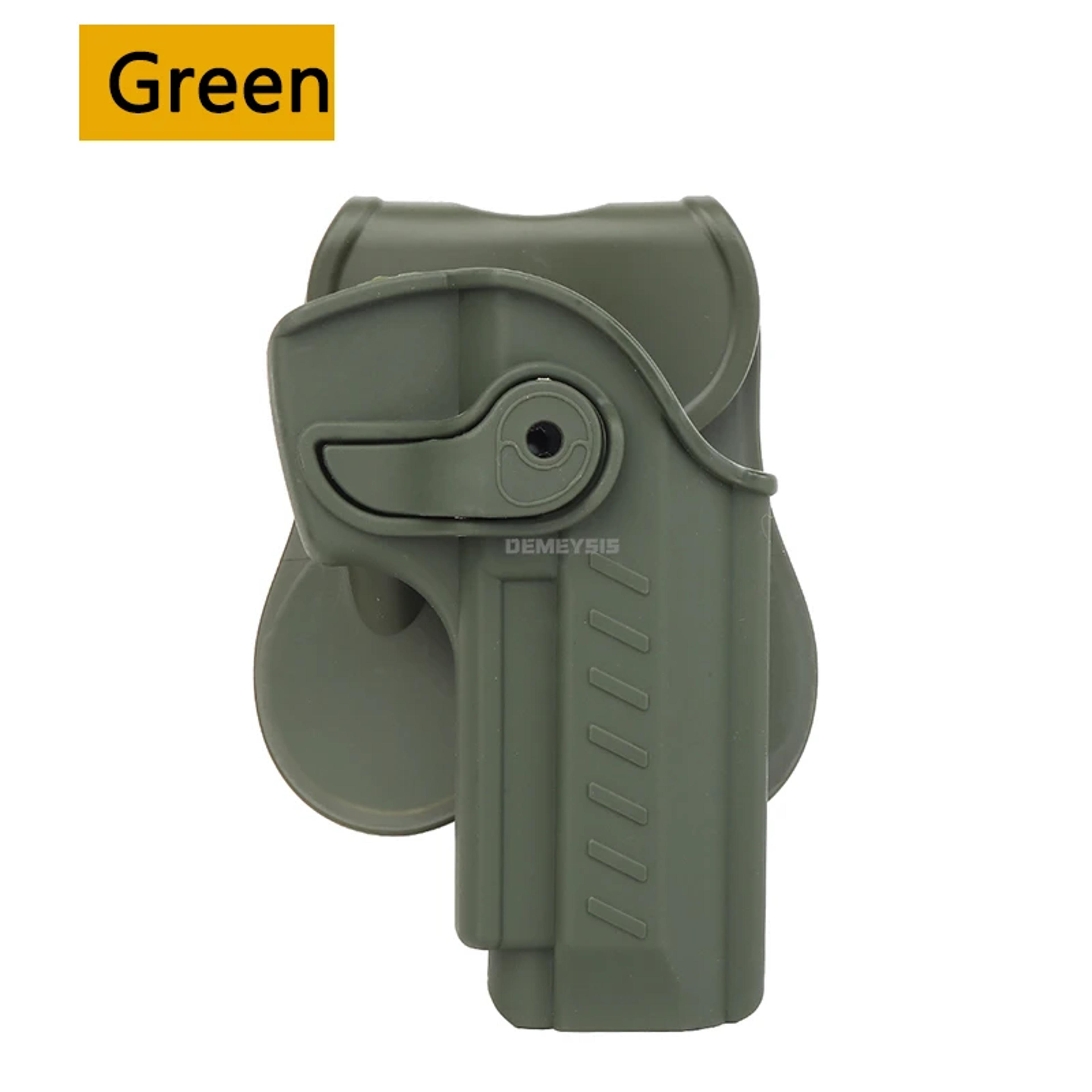 Tactical Right Hand Gun Belt Holster  Secure Carry  Quick Draw 8