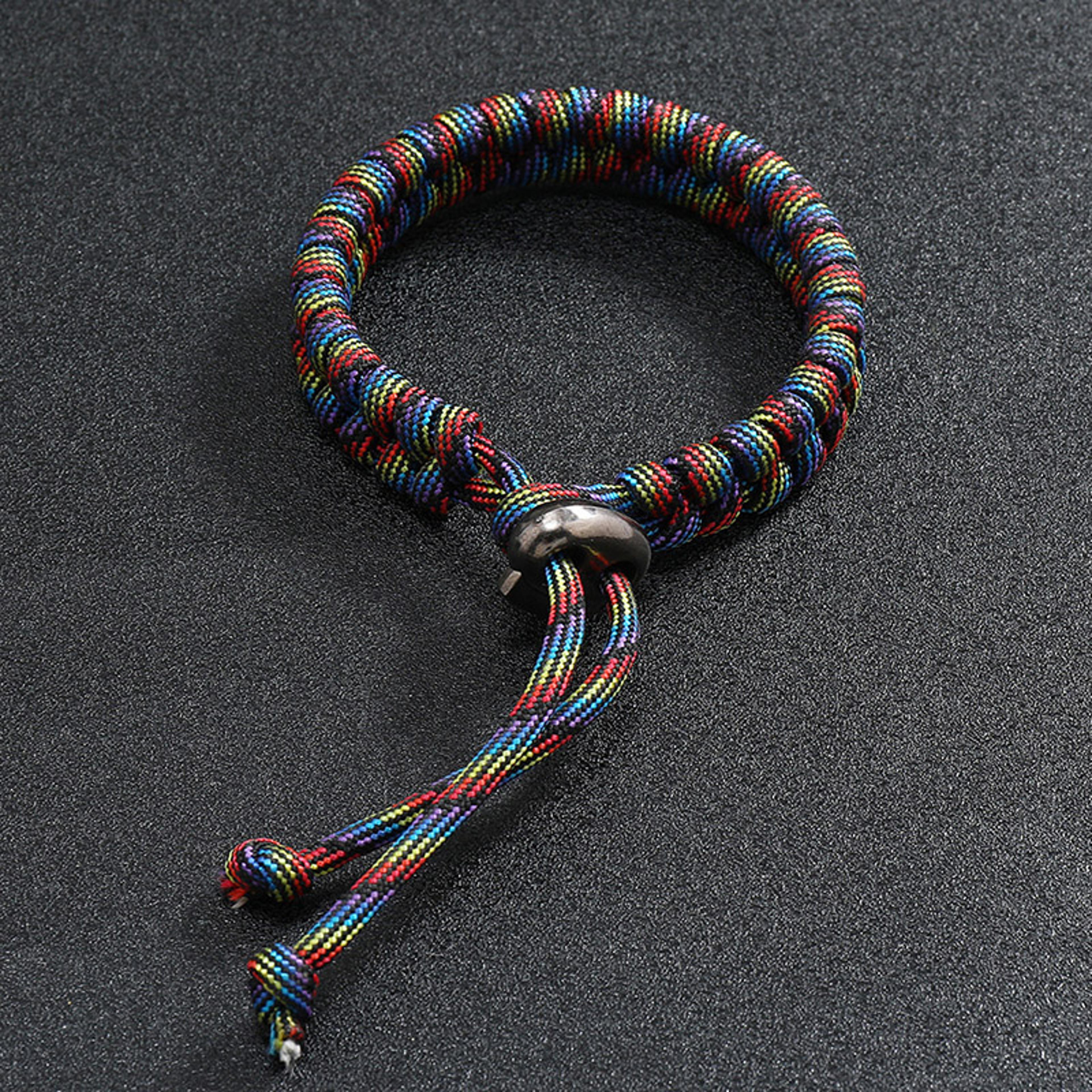 adjustable paracord survival bracelet for men tactical outdoor gear stylish everyday wear