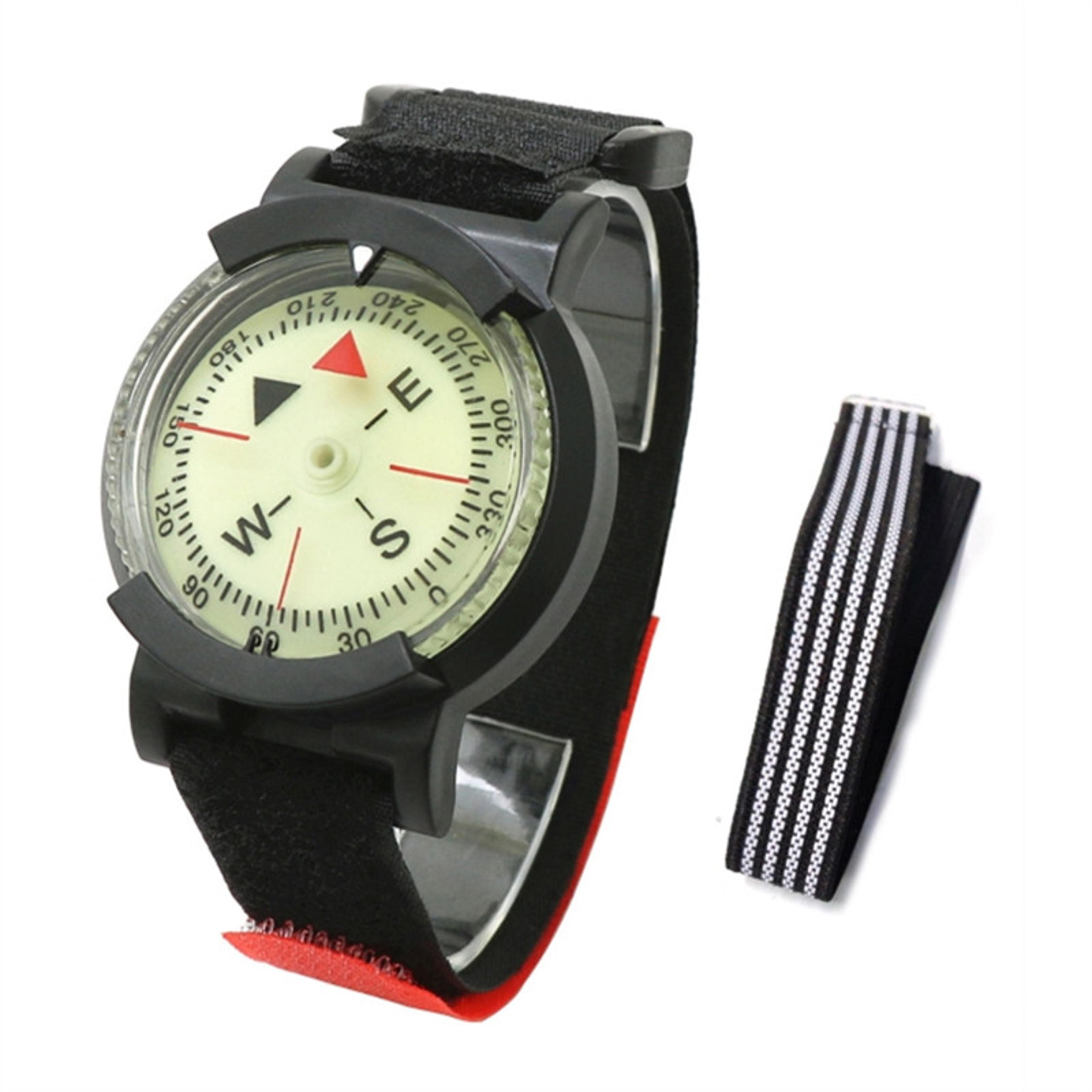 precision scuba diving compass wristband luminous underwater navigation tool