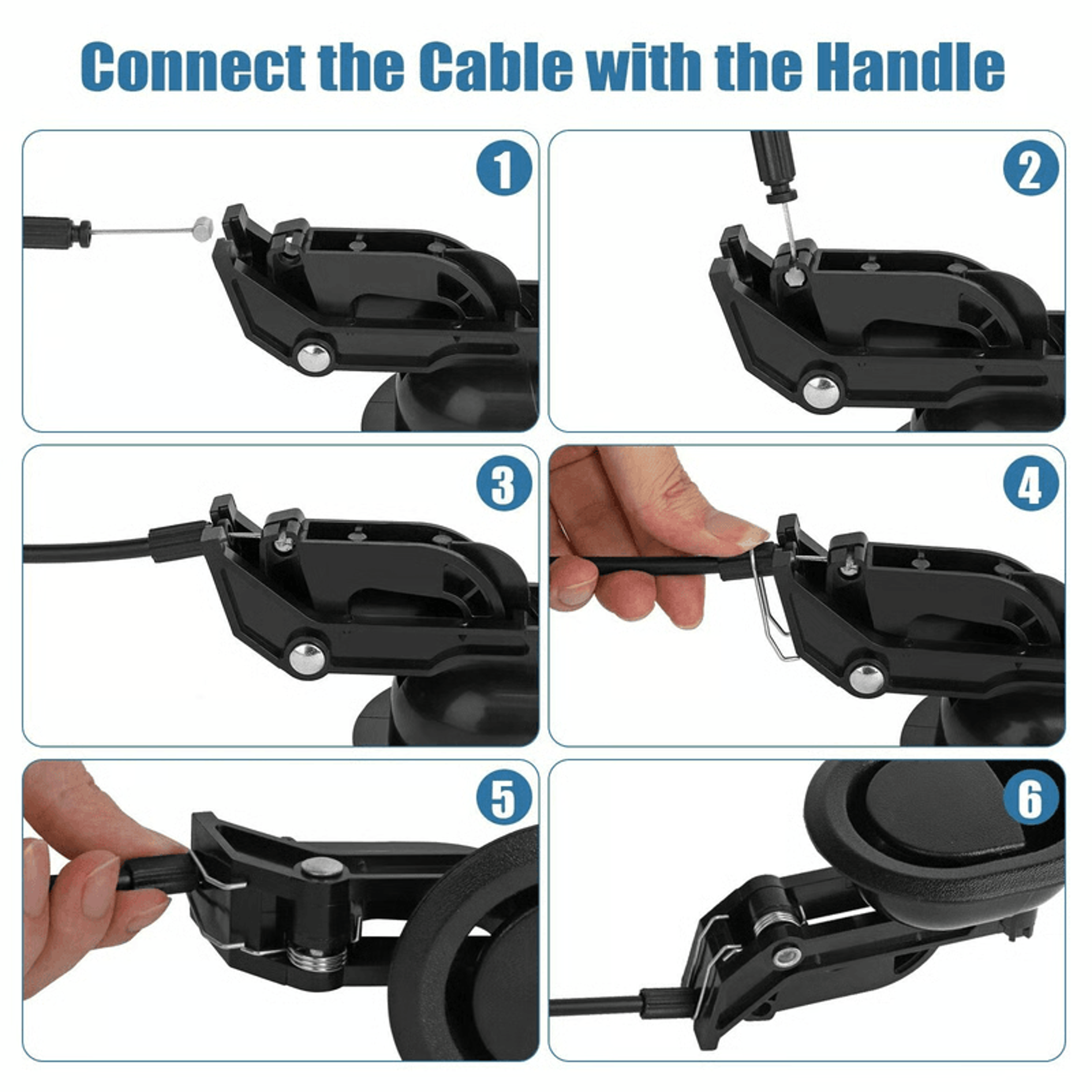 Sofa Chair Recliner Cable Lever Switch Handle Replacement Part 3