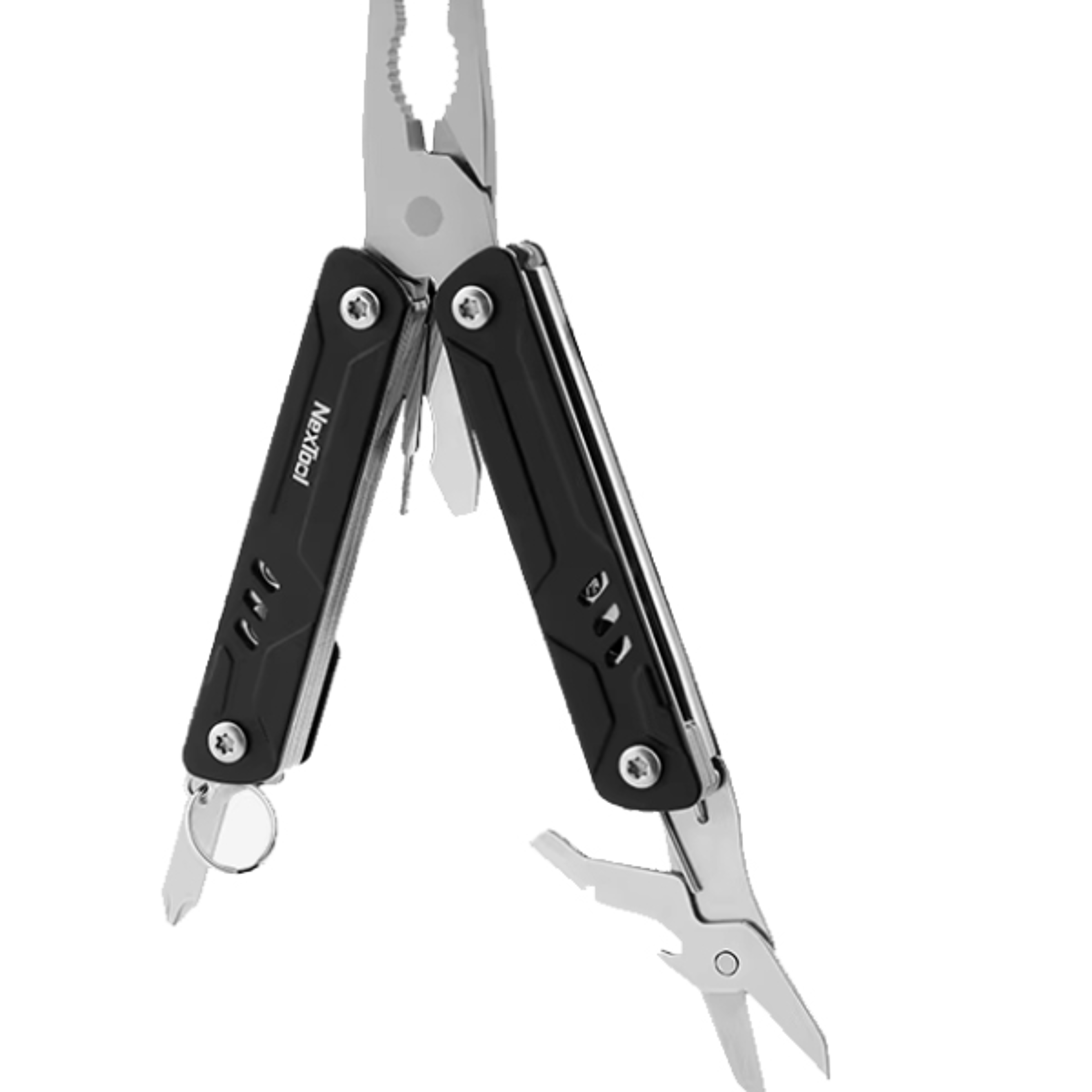 compact multitool scissors with screwdriver set portable edc tool for outdoor everyday carry