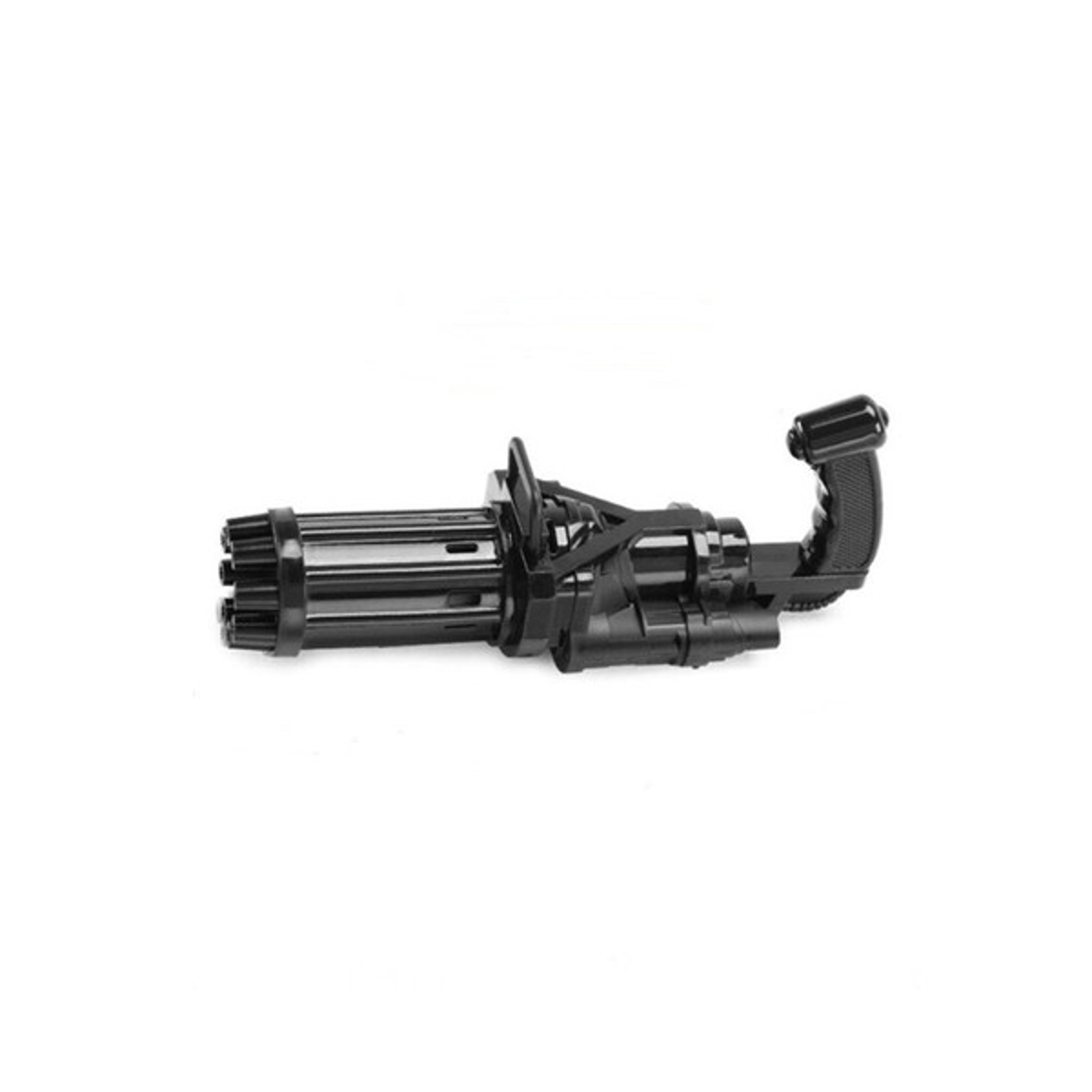 Electric Gatling Bubble Machine Gun Toy Black 1