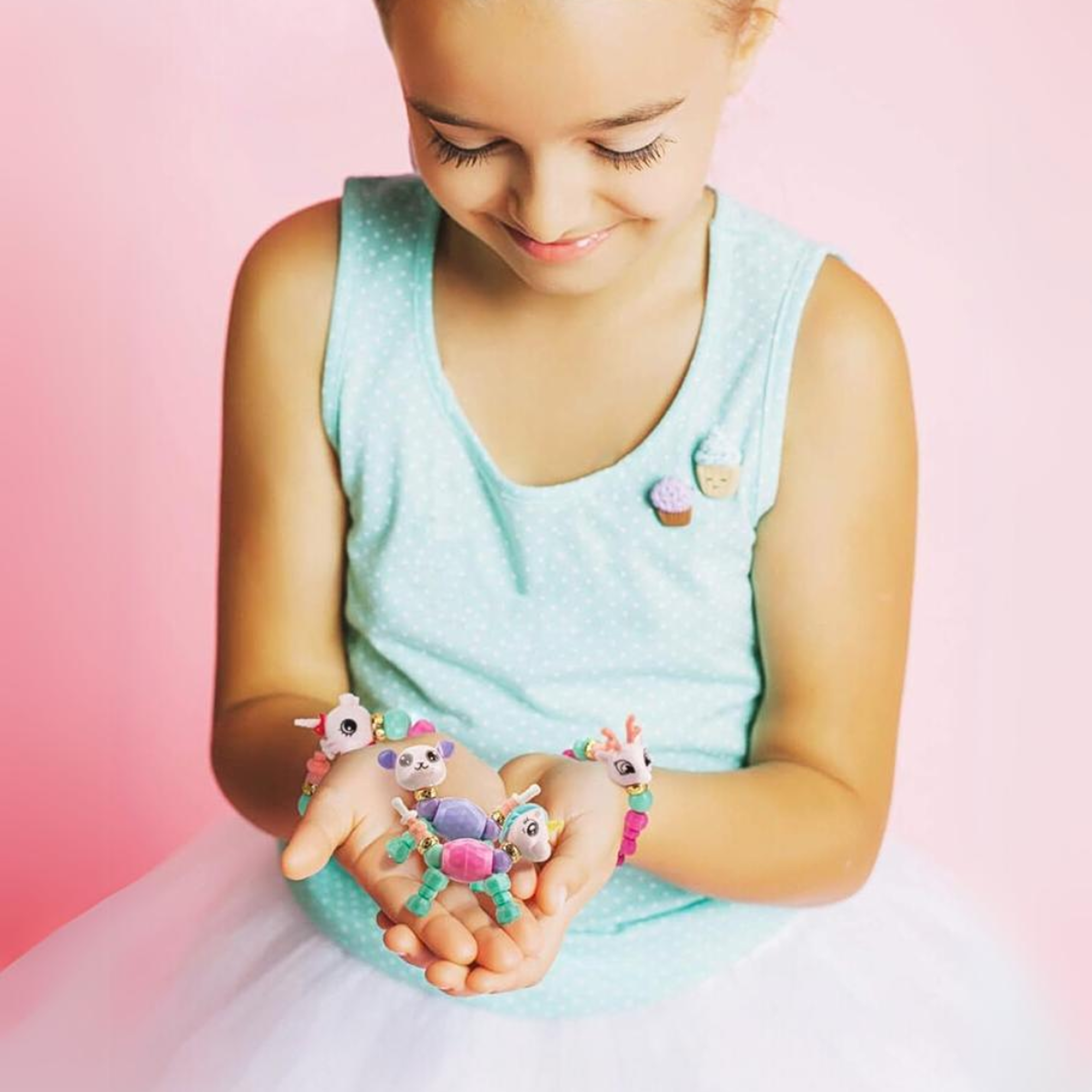 diy cute magic animal twist bracelets