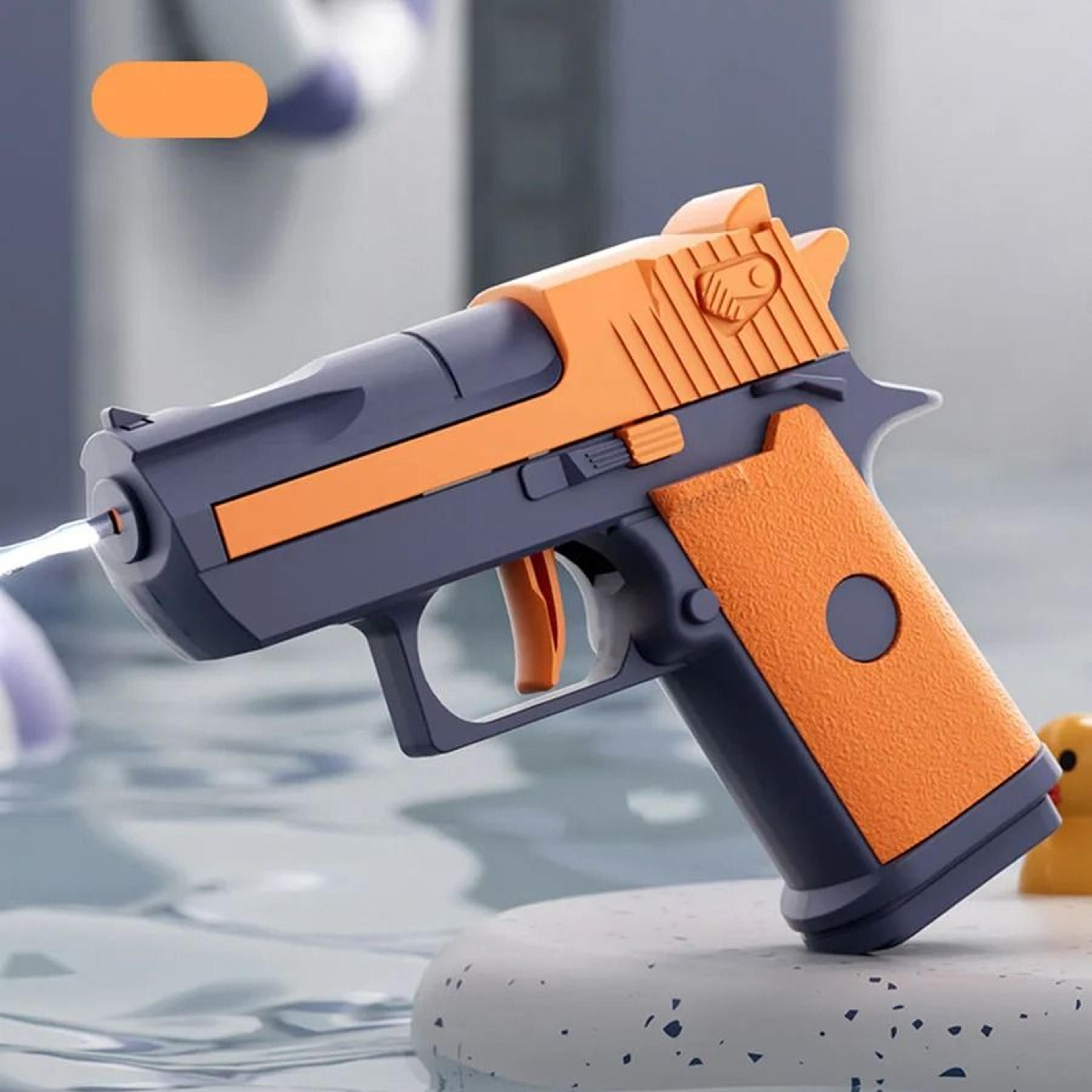 mini desert eagle water gun – mechanical continuous firing summer toy for kids