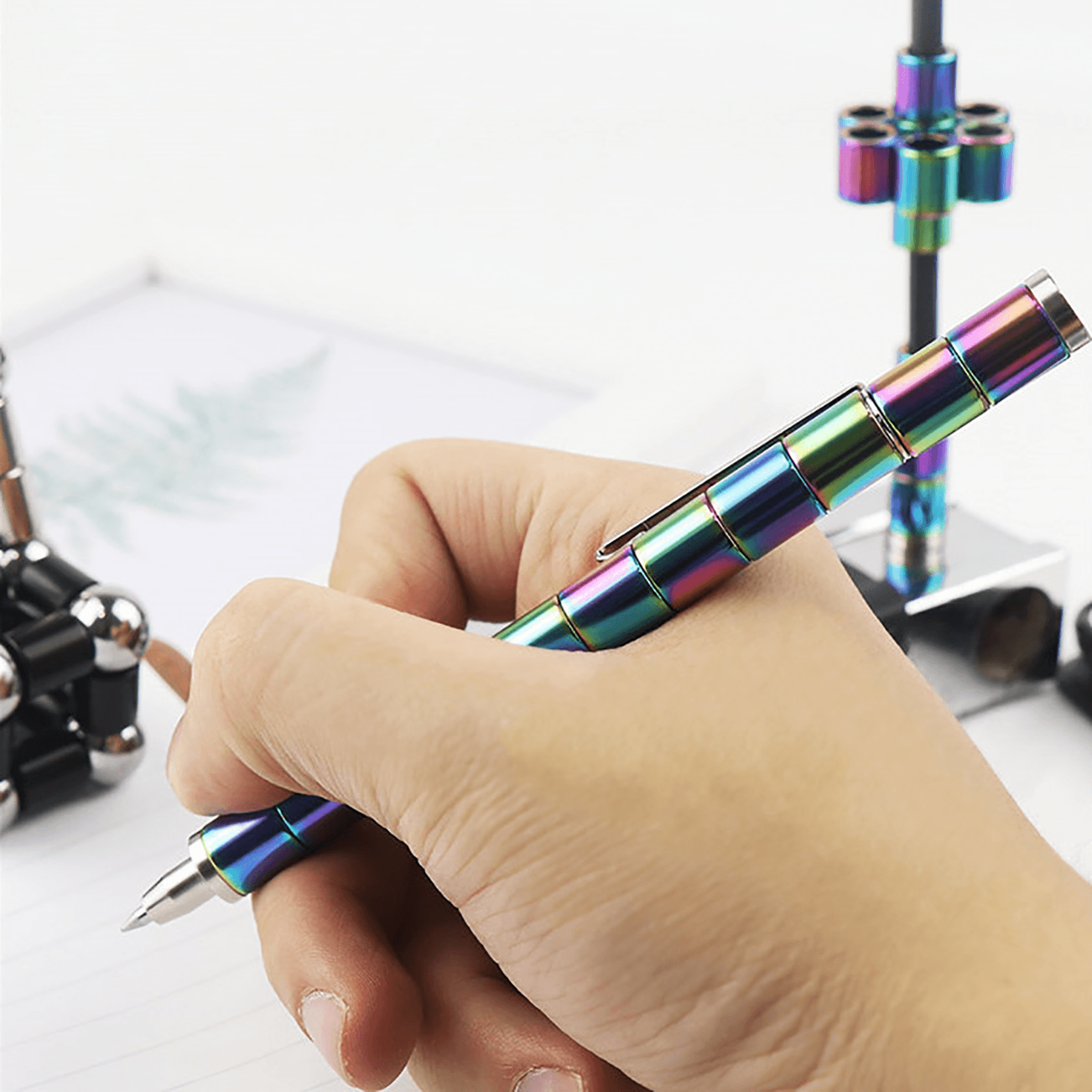 magnetic fidget pen for stress relief & focus multifunctional anxiety relief office gadget