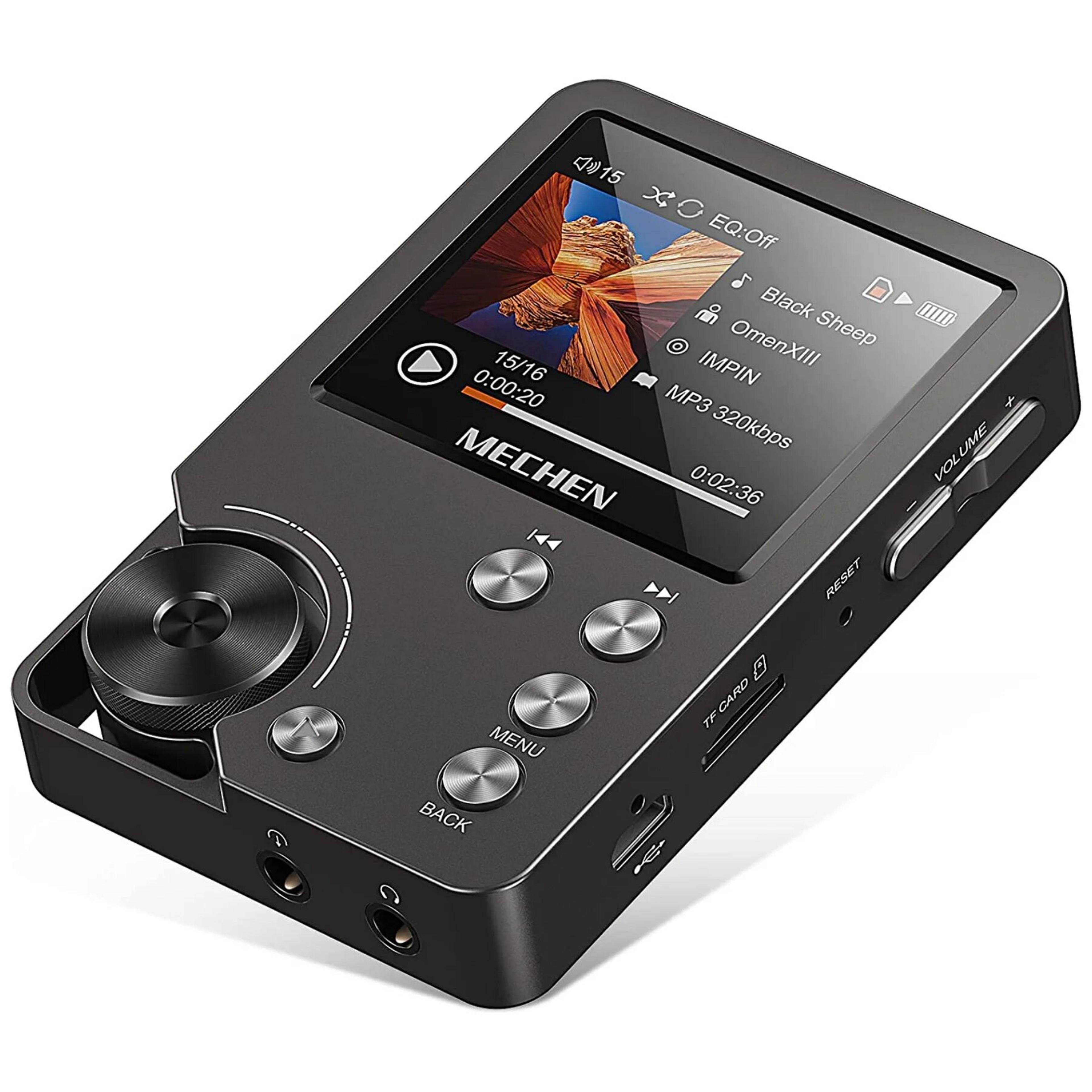 high quality lossless mp3 player mechen-m30 hifi with 64gb memory card