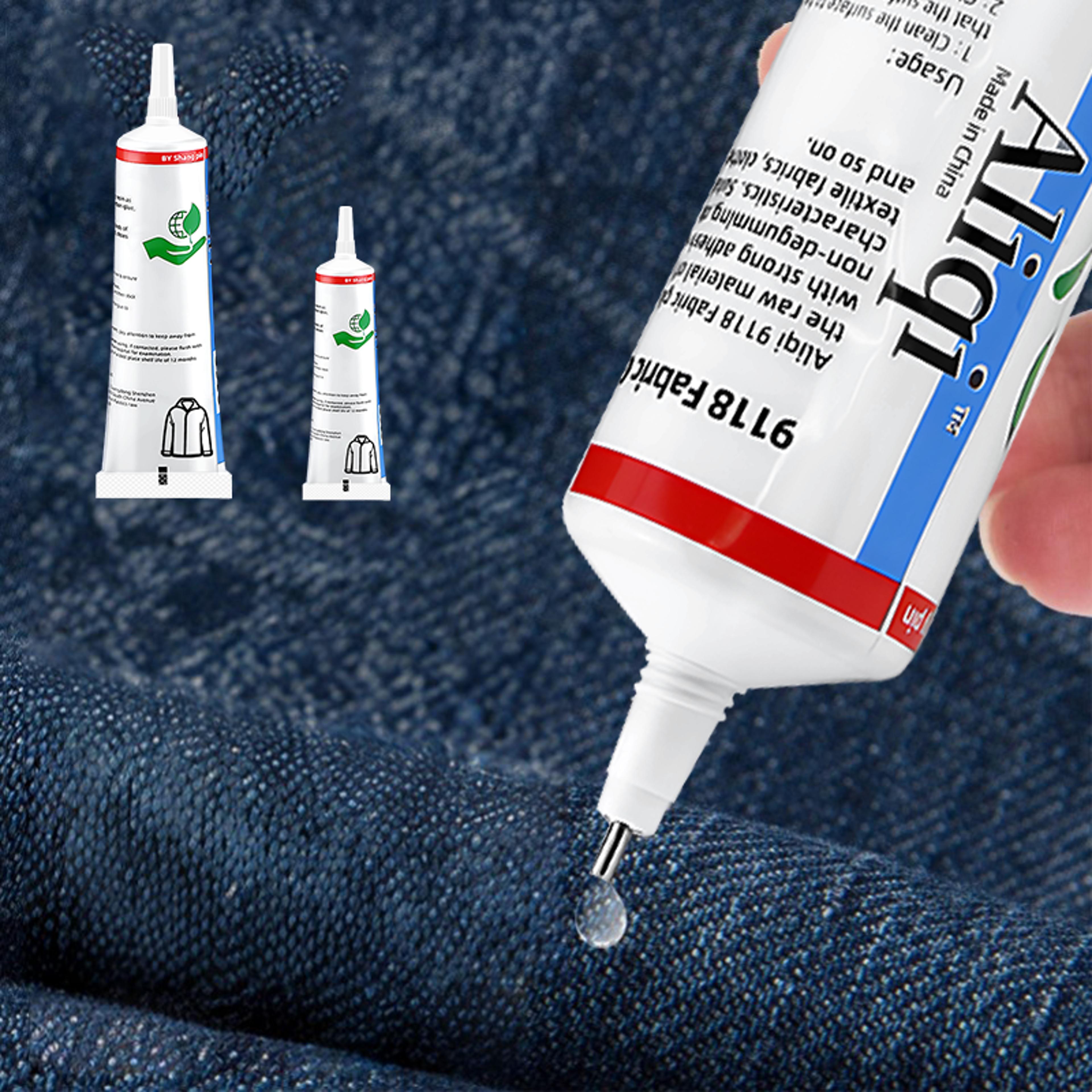 versatile fabric glue – strong, waterproof adhesive for seam repair & patching