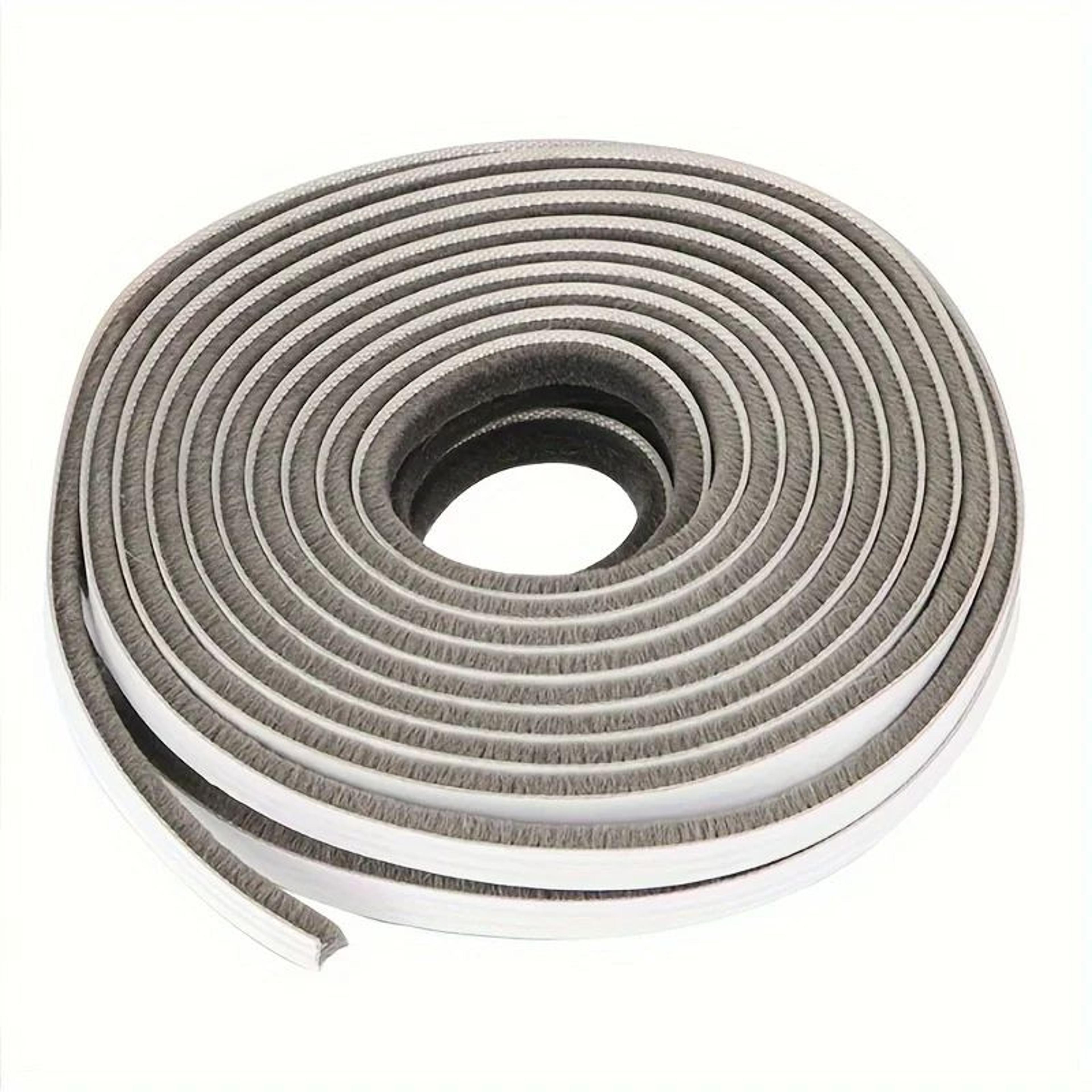 SelfAdhesive Weather Stripping Brush Windproof Dustproof Sound Insulation Seal For Doors  Windows 5