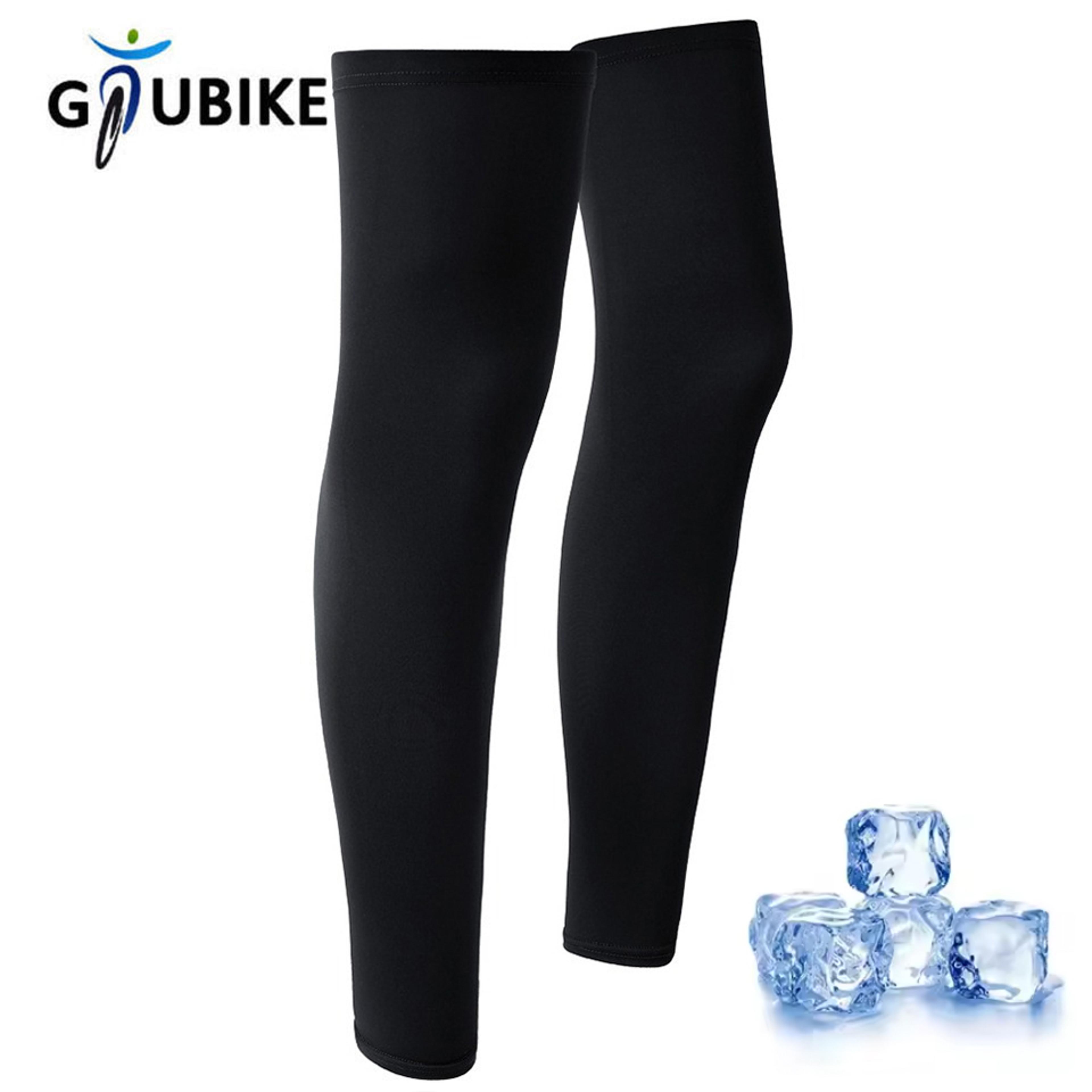 outdoor sports leggings running basketball anti uv, summer cycling leg compression sleeves, quick dry knee protection