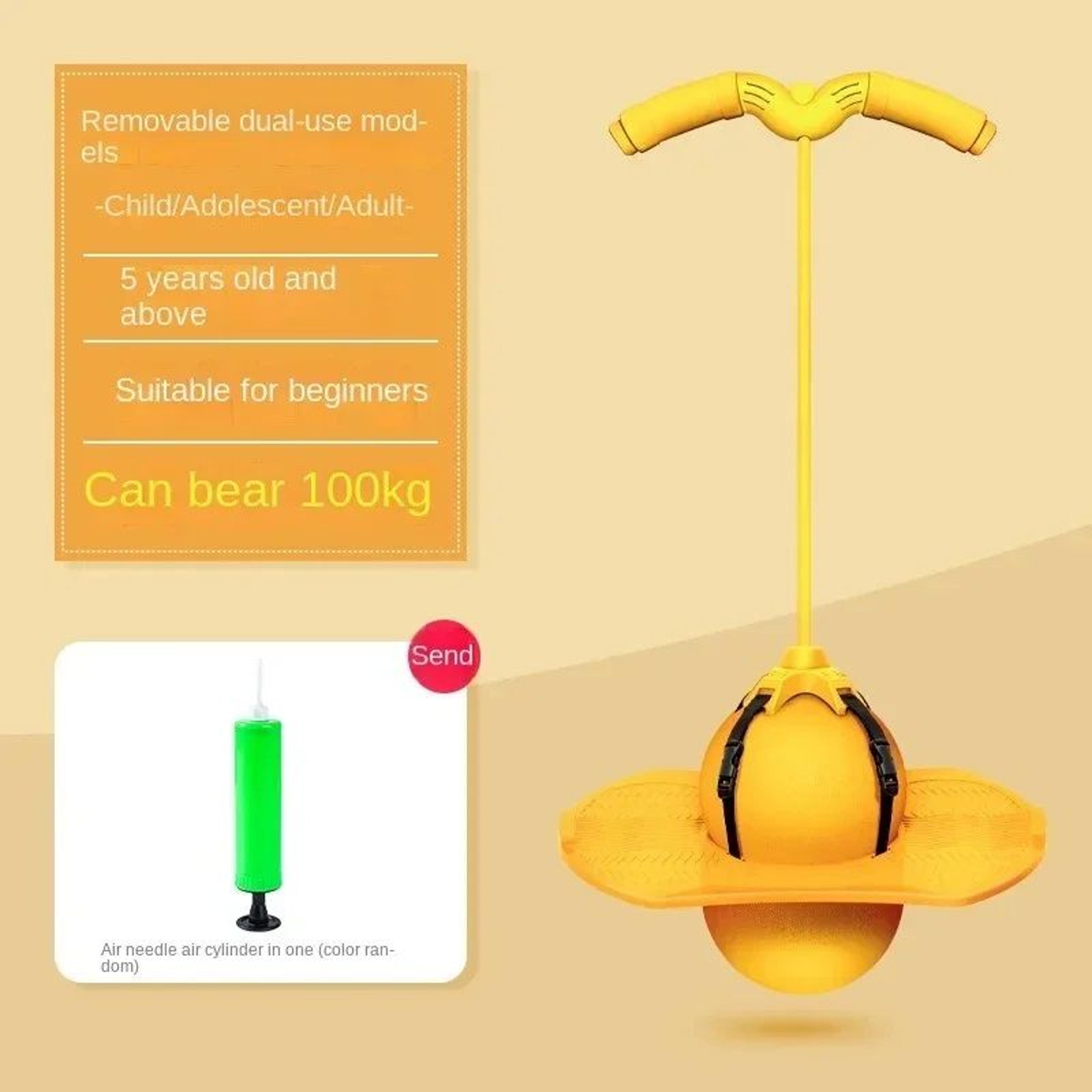 Childrens Bouncing Ball Frog Jump Equipment Long Height Exercise  Balance Training For High Jump 5