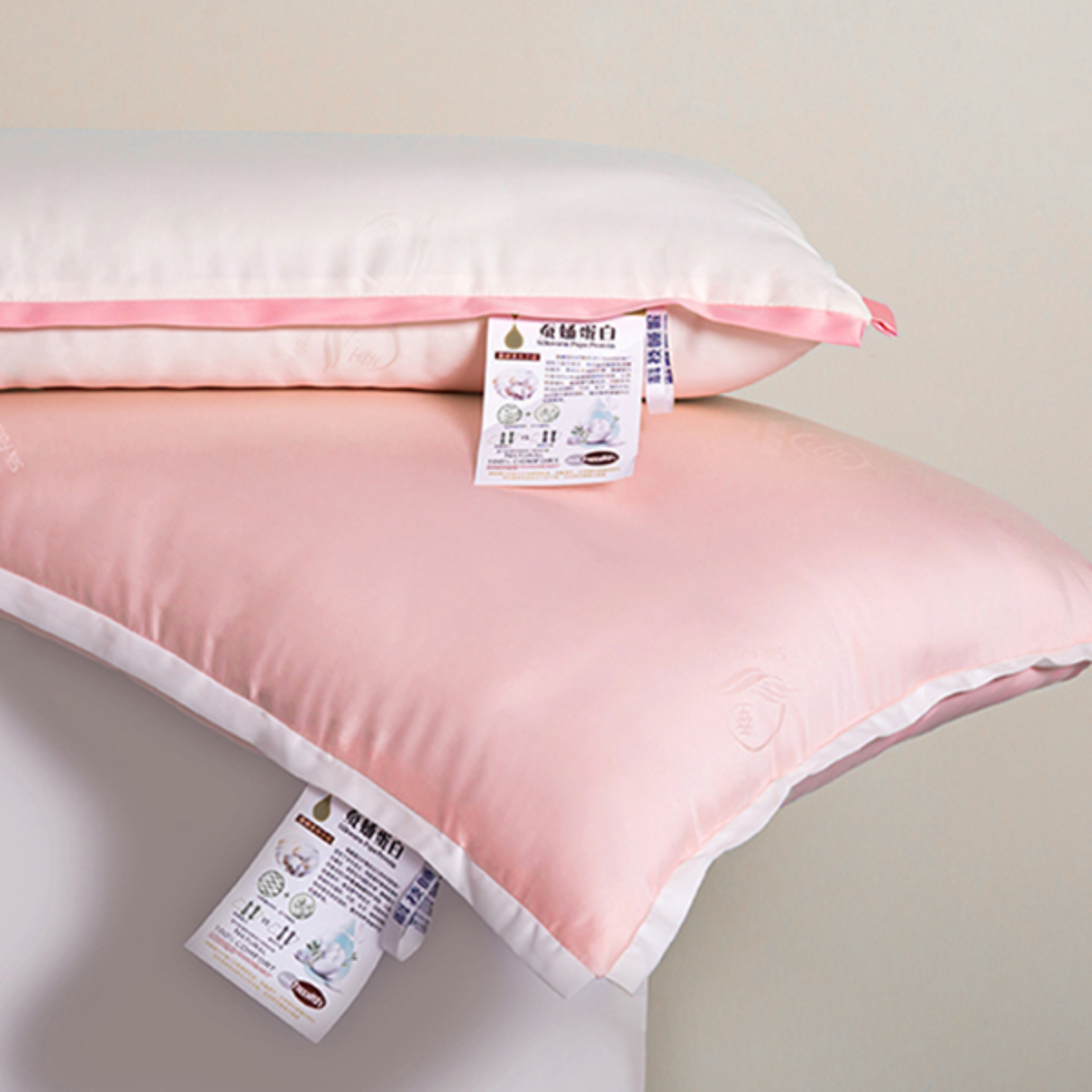neck protection bed pillows, pillow king queen style rectangle silk inner