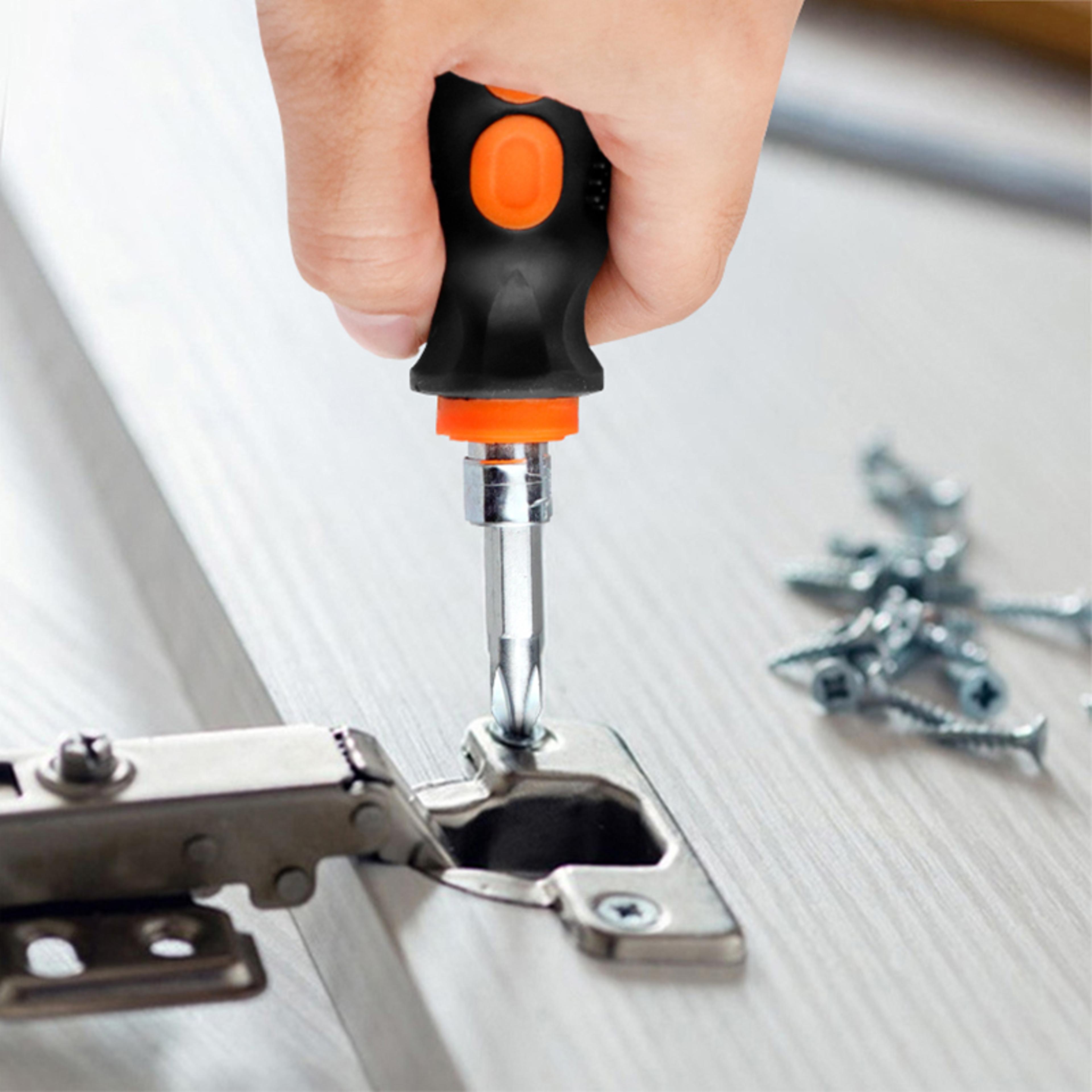 Small Carrot Screwdriver Mini Portable Transparent Head Precision Handle Tool For Car Repair 4