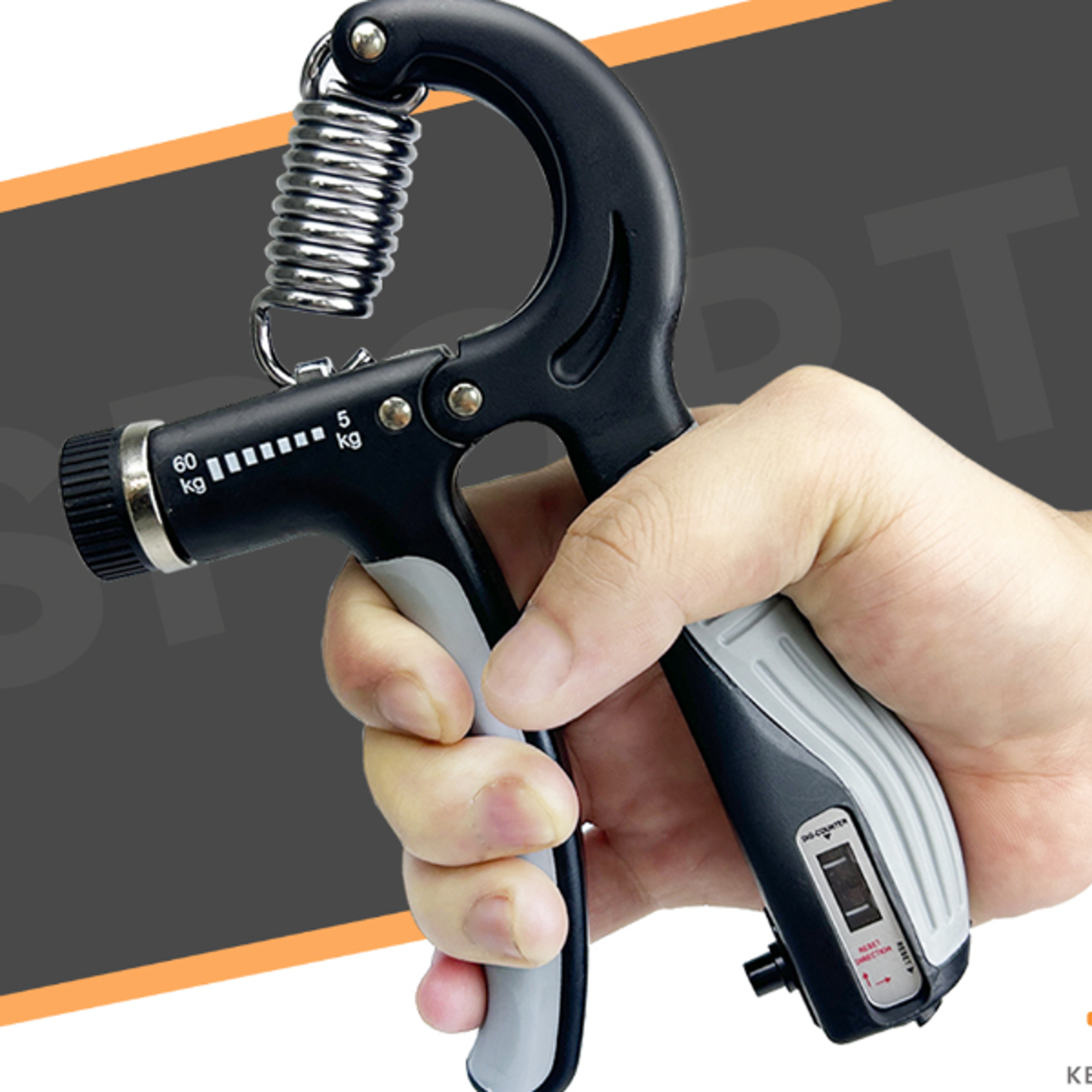 hand grip strengthener for gym rehab, adjustable grip strength trainer, forearm trainer