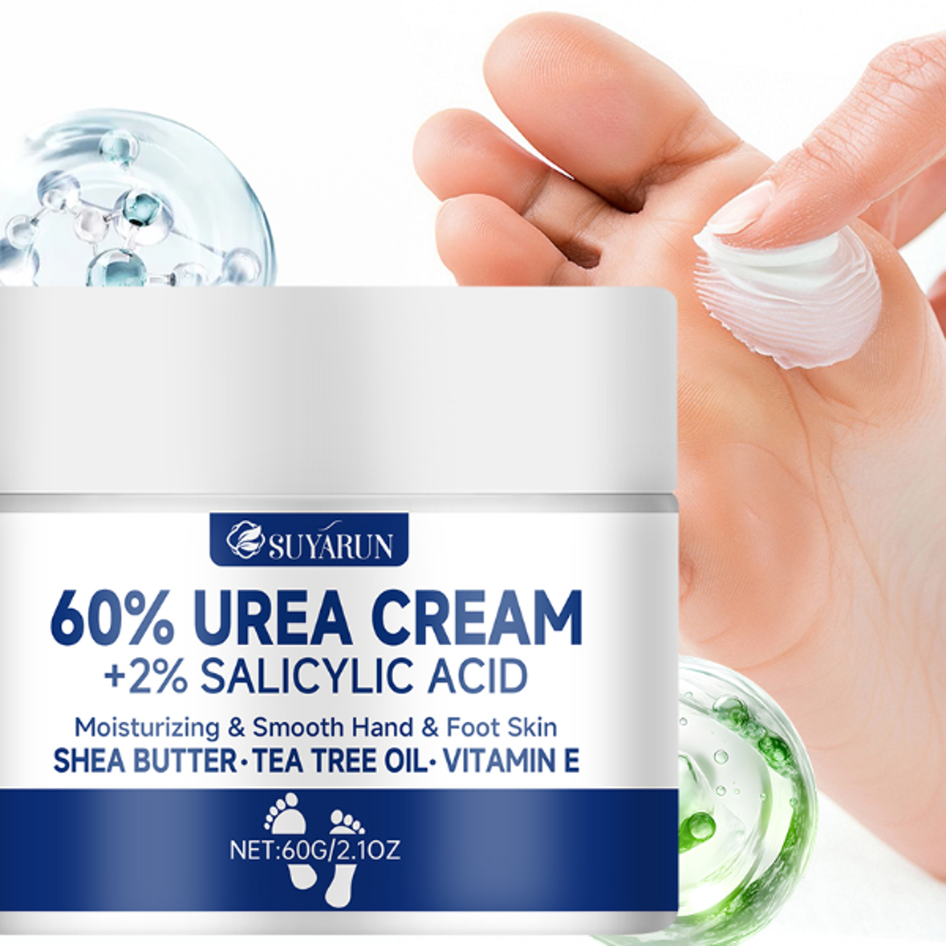 callus remover cream for cracked heels – intensive dry skin treatment, diabetic foot care solution