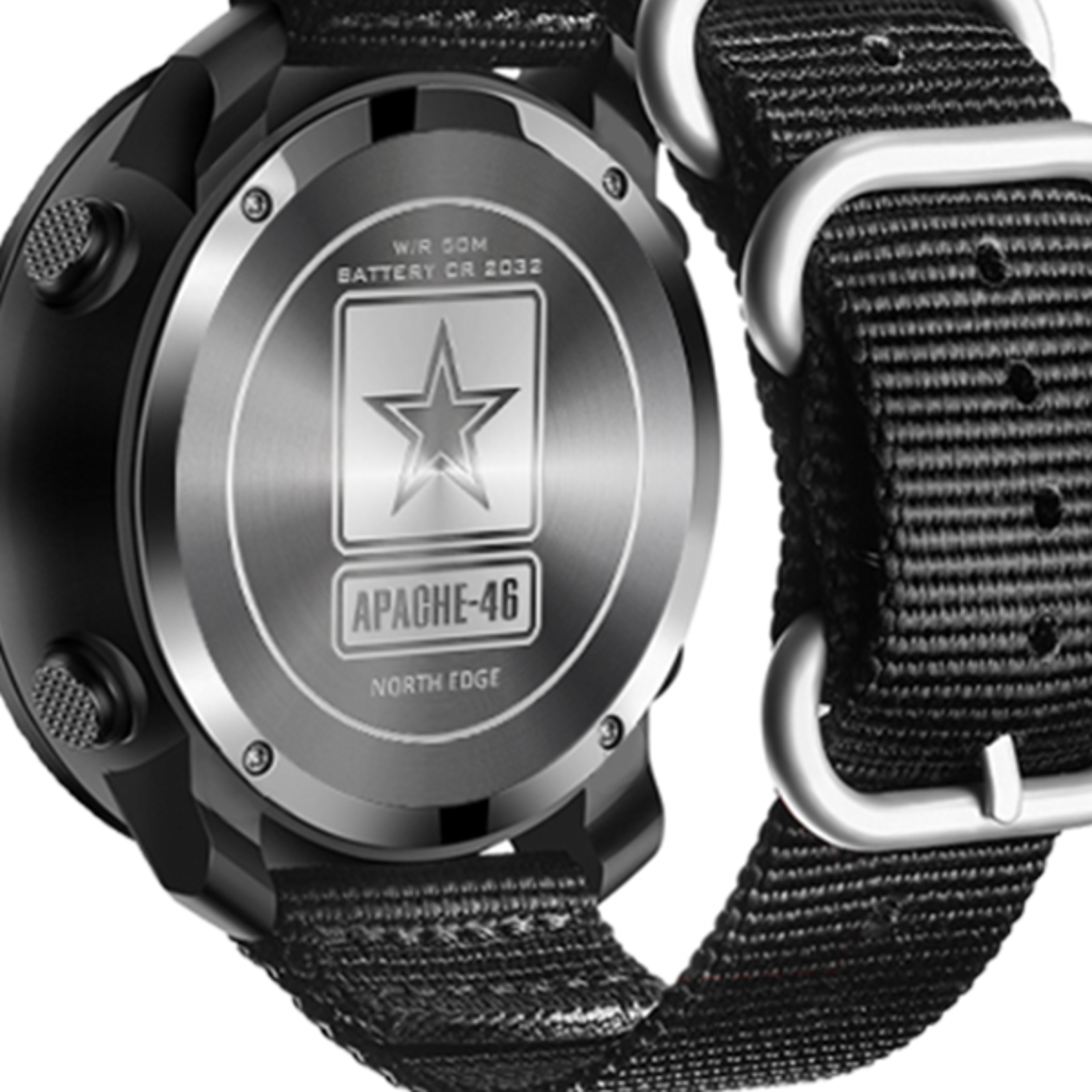 NORTH EDGE APACHE46 Men Digital Watch Outdoor Sports Running Swimming Outdoor Sport Watches Altimet