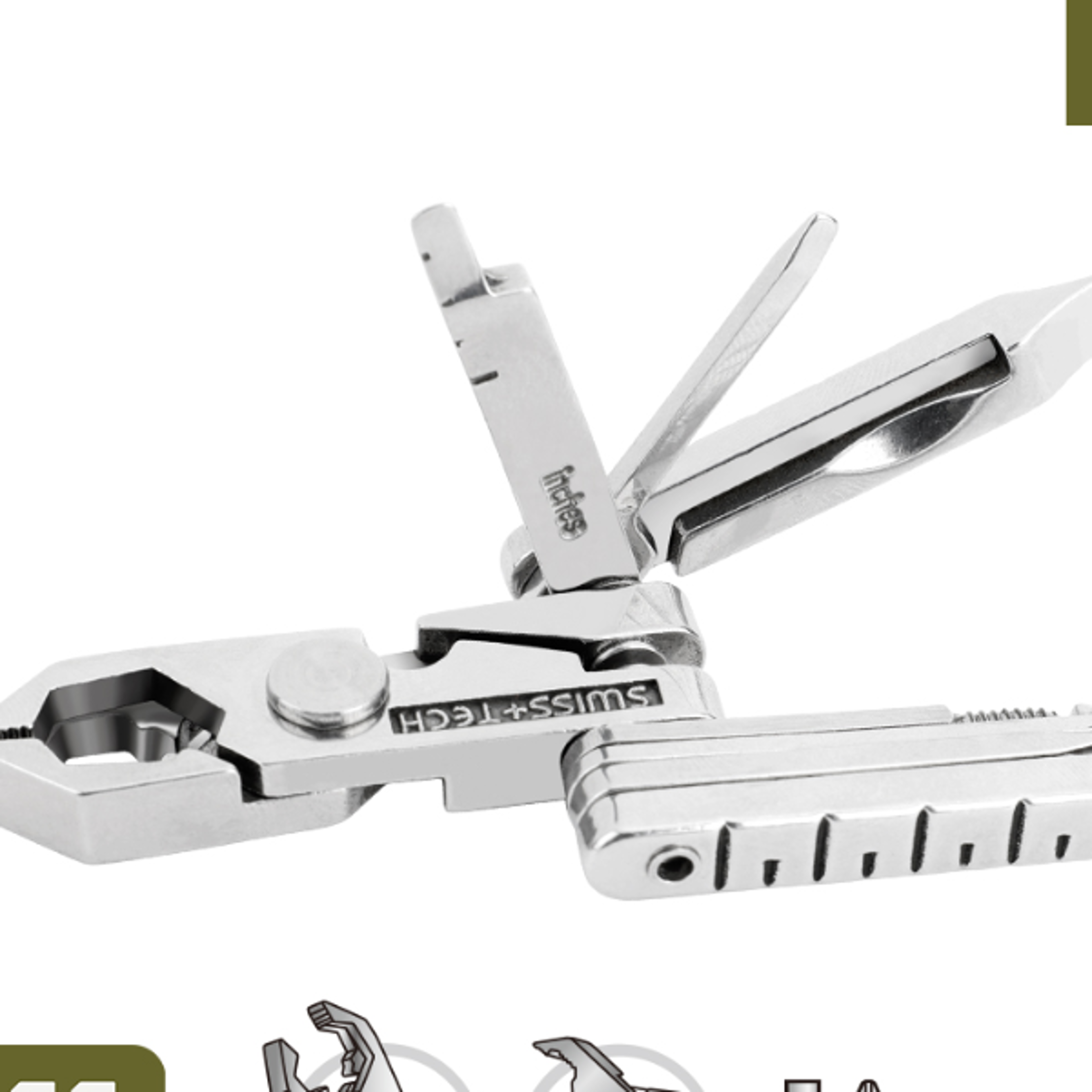portable pocket screwdriver, multifunctional tool kit for bicycle & hiking gear