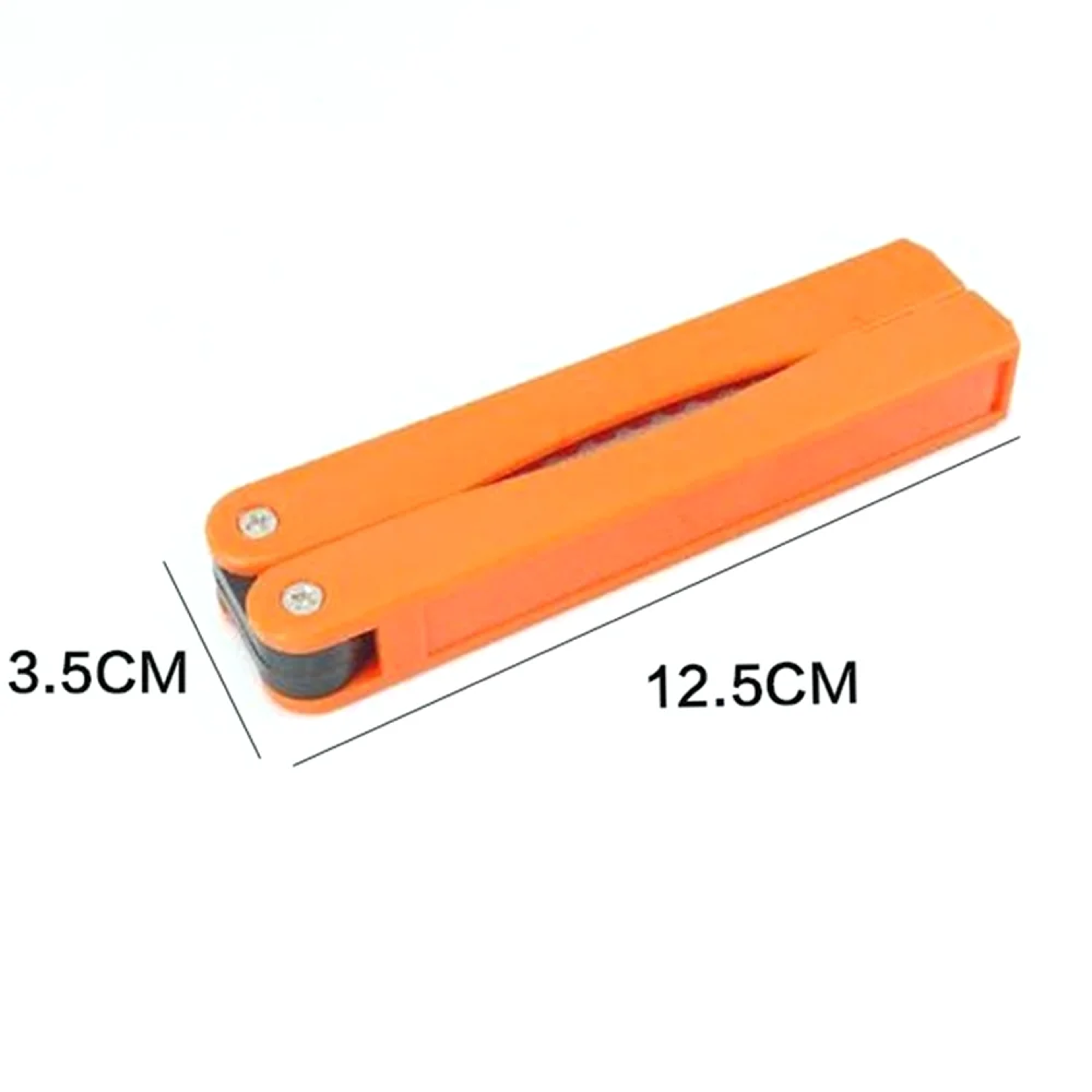 DiamondEdge Foldable Pocket Knife Sharpener  Double Sided Diamond Whetstone 3