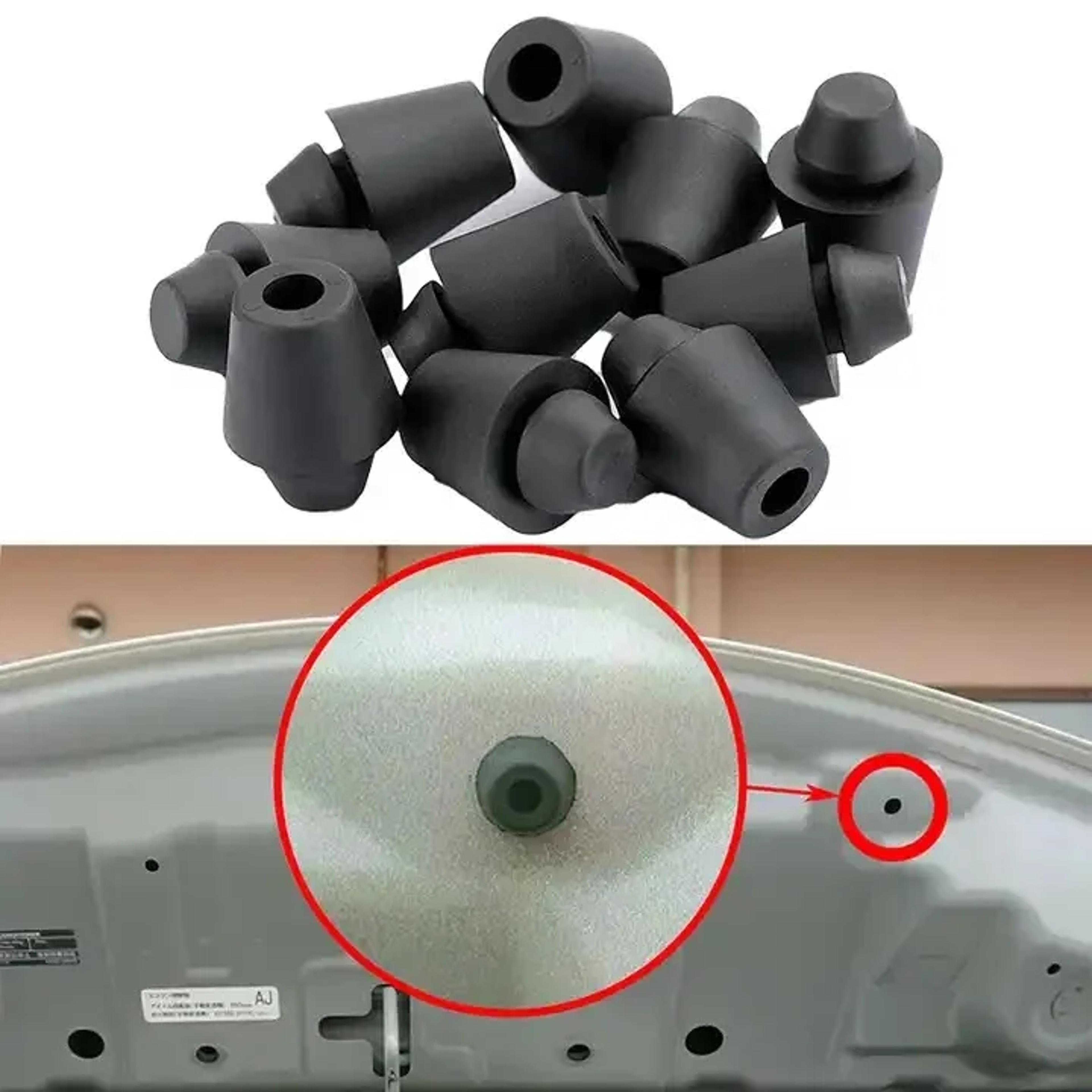 SilentGuard Car Door Shock Absorber Pads Car Door Rubber Pads  Door Buffer Stickers 3