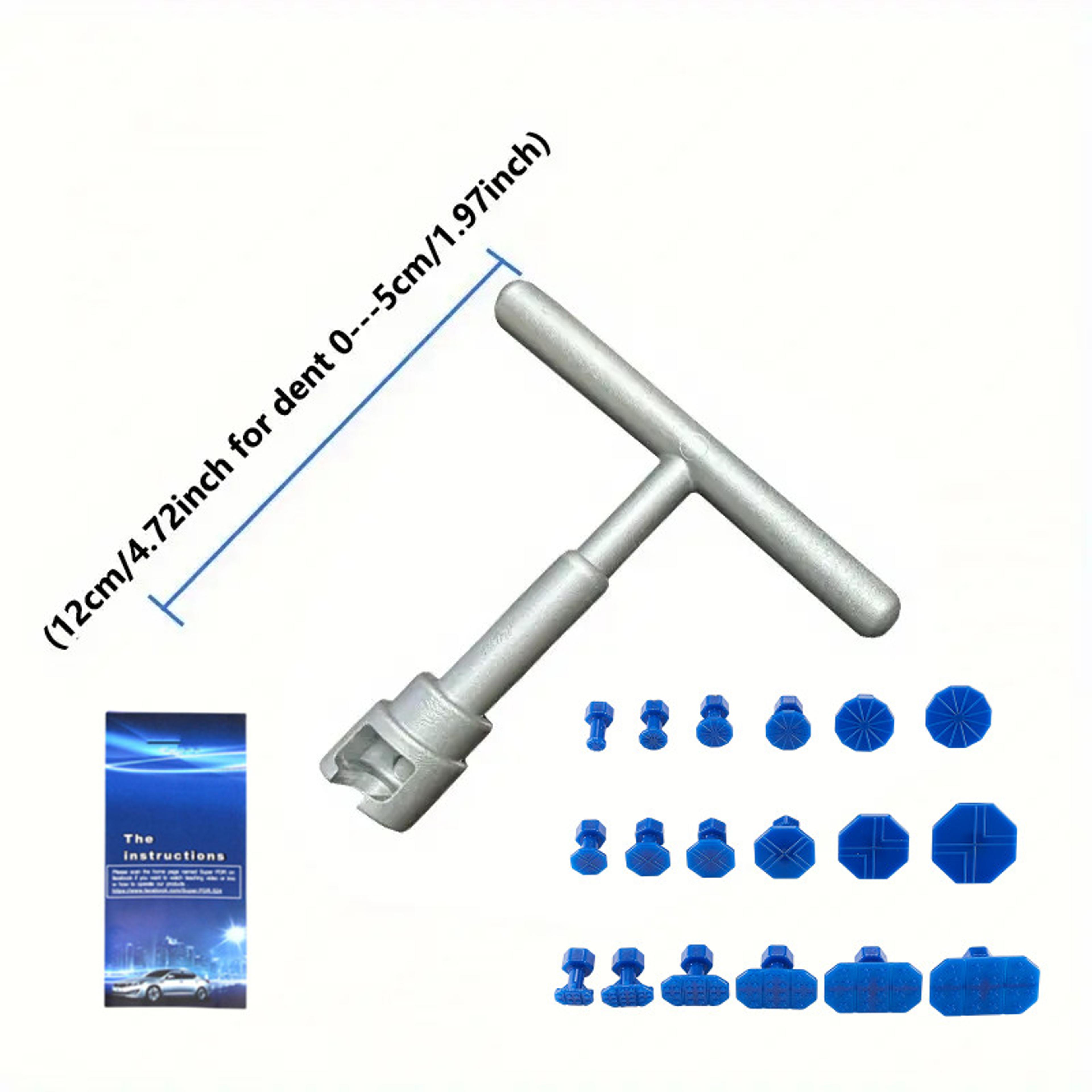 Professional DIY Car Dent Puller Tool Kit With Glue Tabs Paintless Dent Repair Kit 6