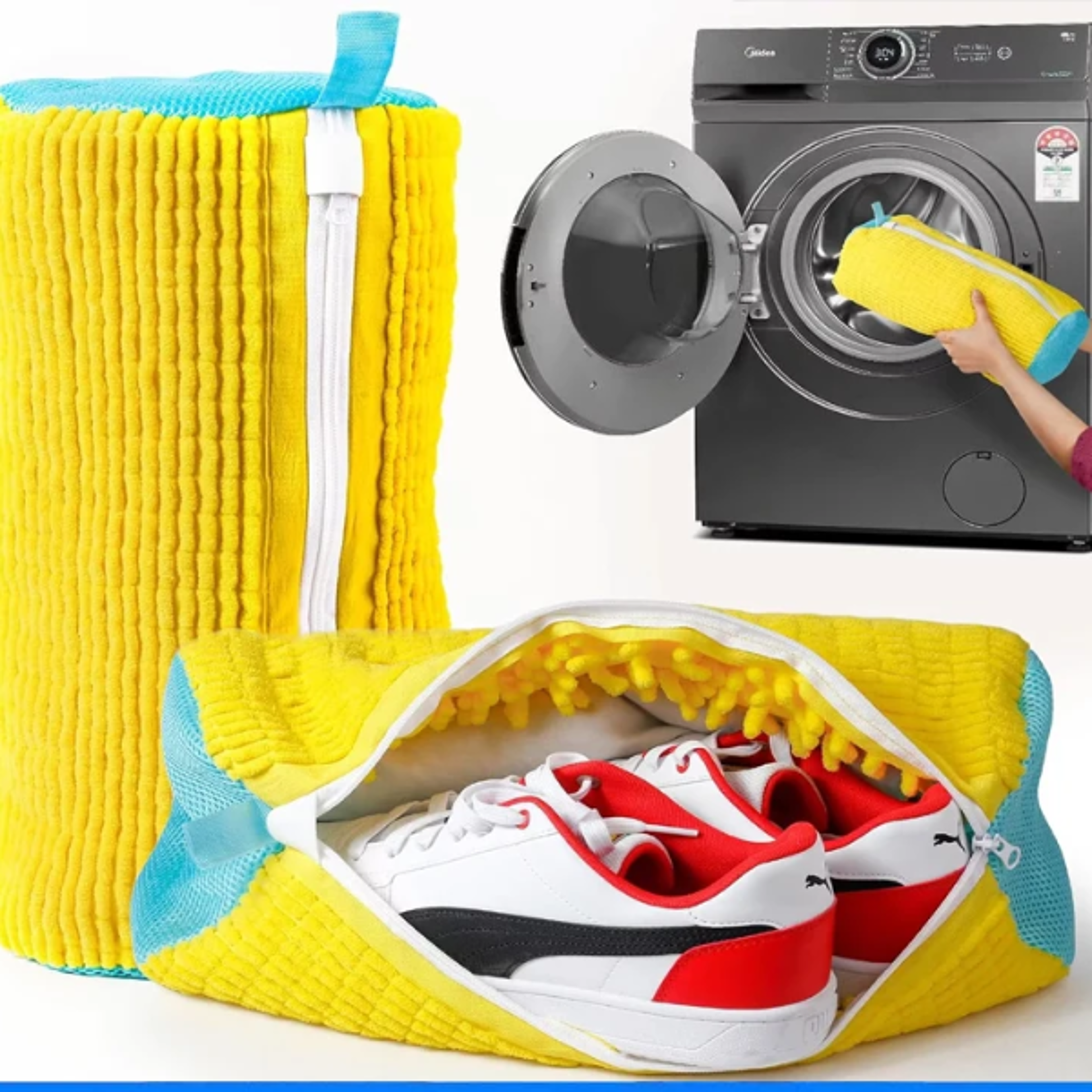 shoeguard pro sneaker wash bag for washing machine and shoe washing bag protection