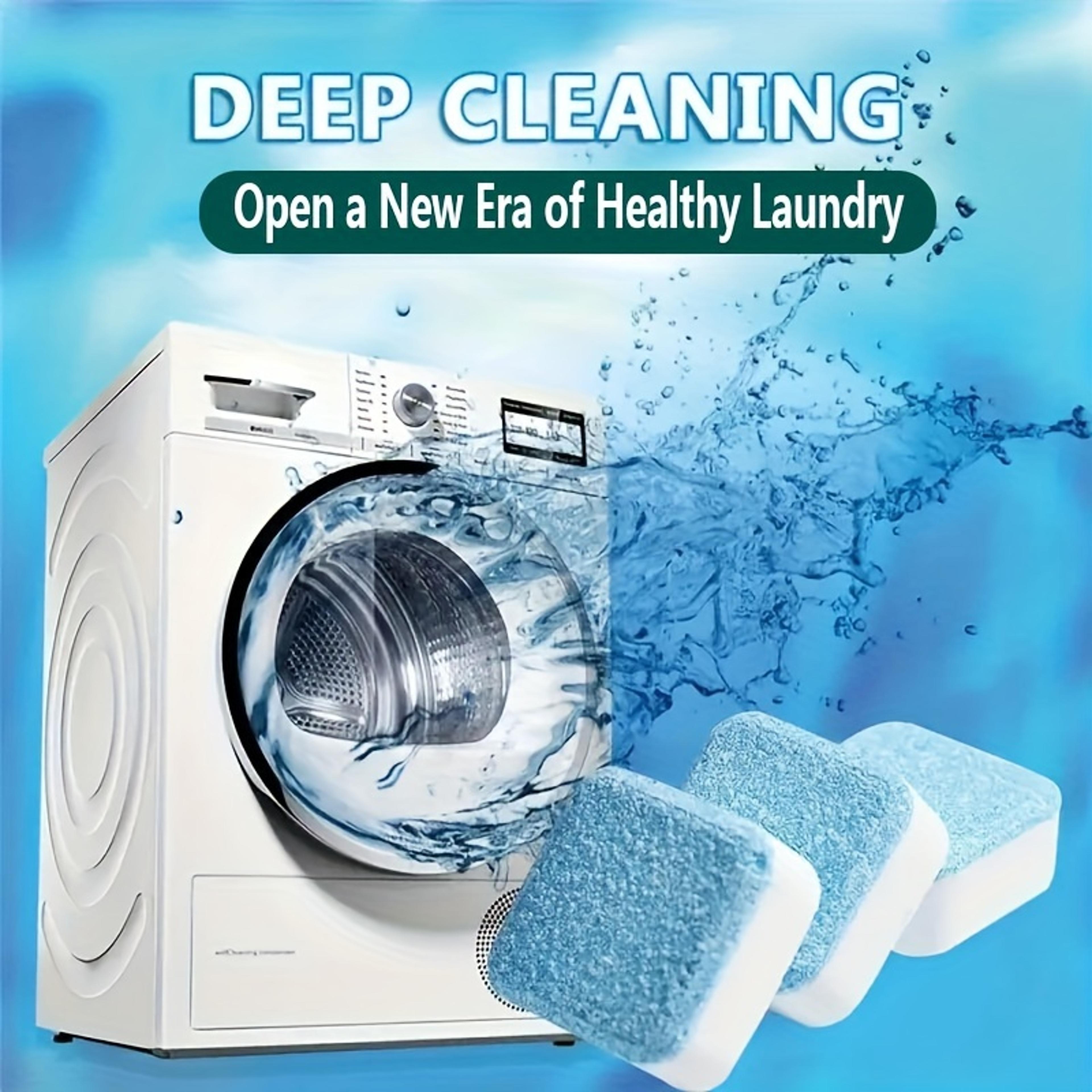 Premium Lemon Scent Washing Machine Cleaner Tablets Deep Drum  Tub Cleaning 1