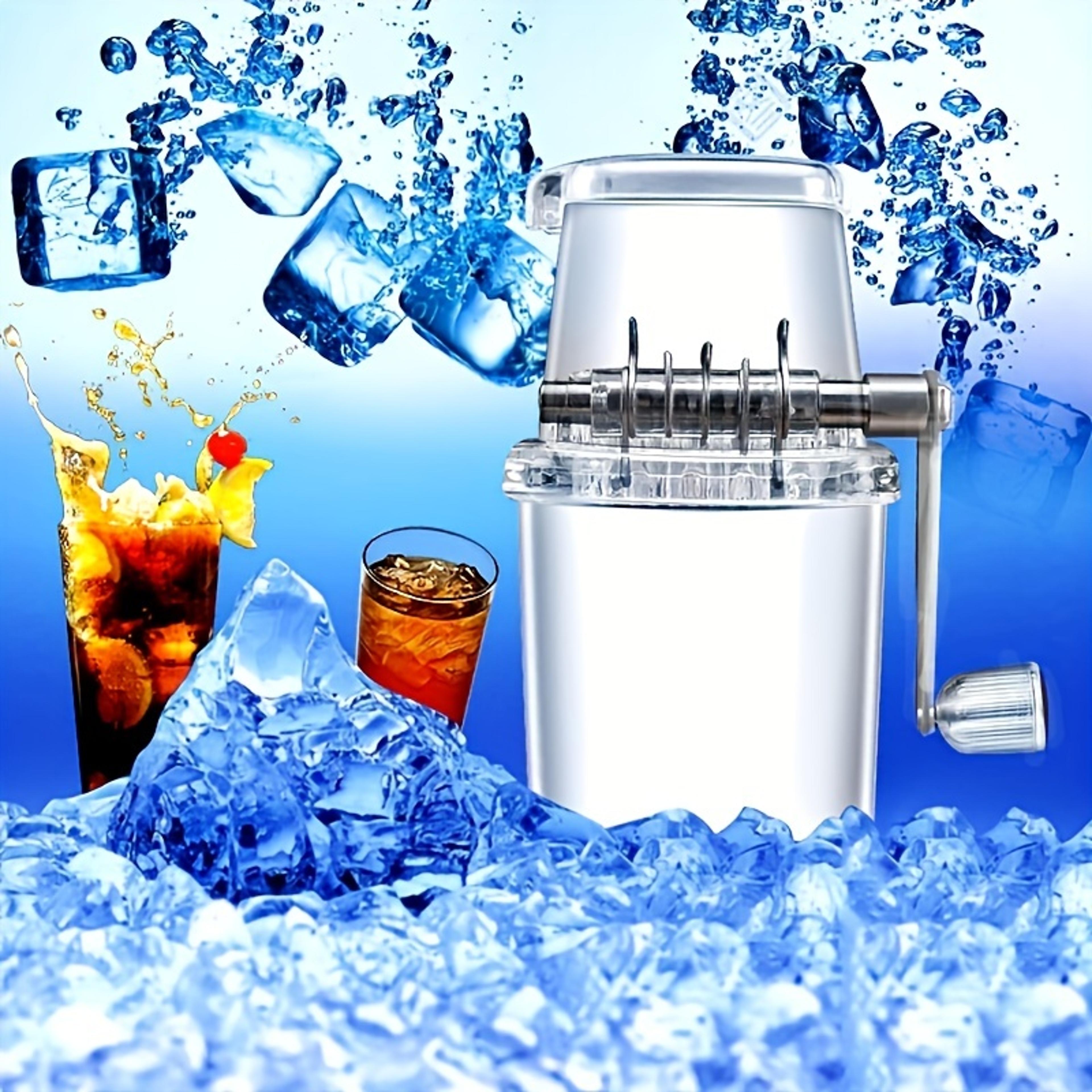 Manual Ice Crusher  Ice Shaver For Smoothies Cocktails  Frozen Drinks 2