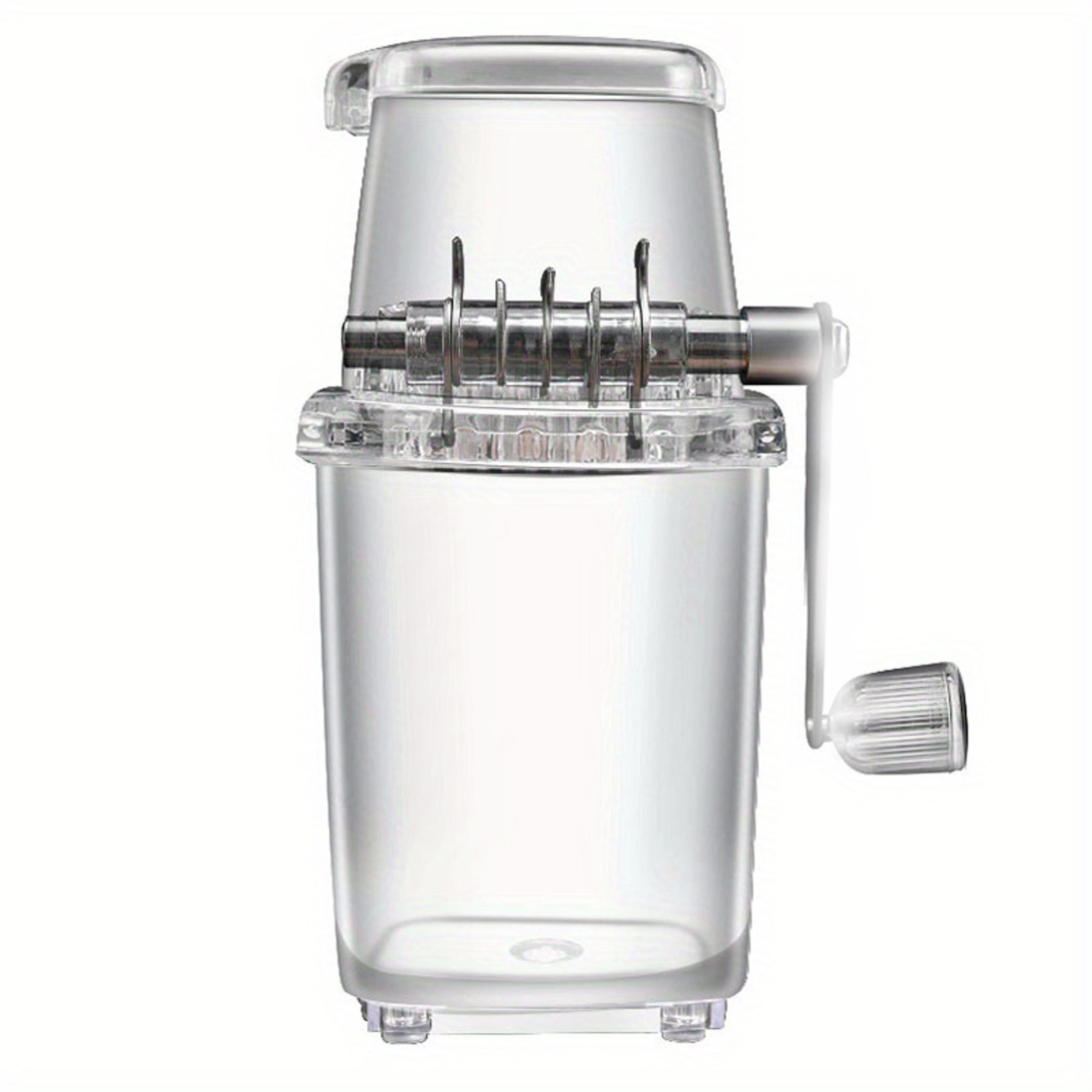 Manual Ice Crusher  Ice Shaver For Smoothies Cocktails  Frozen Drinks 7