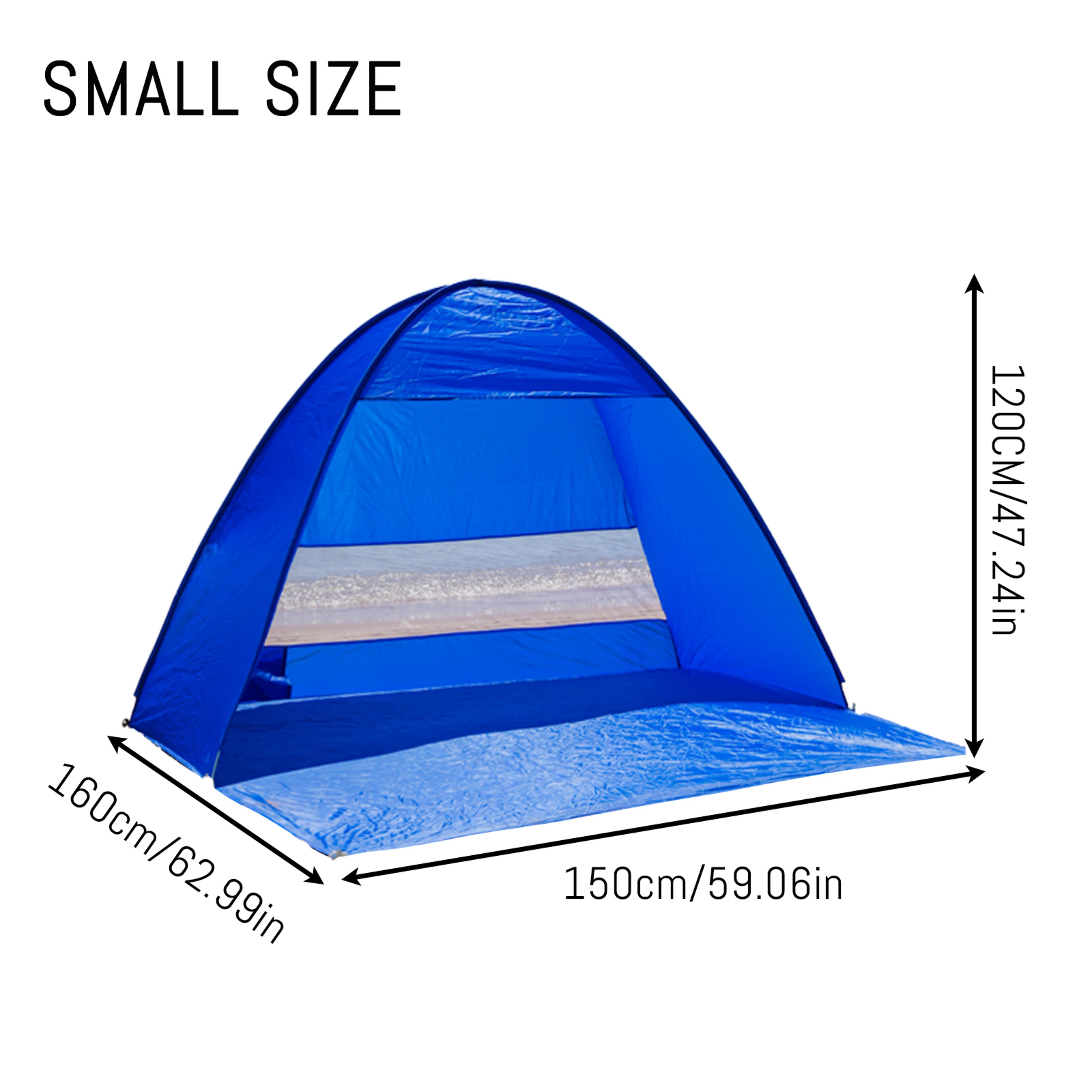 Pop Up Beach Tent Portable Camping Tent Foldable Sun Shelter Compact Travel Carry Bag 4