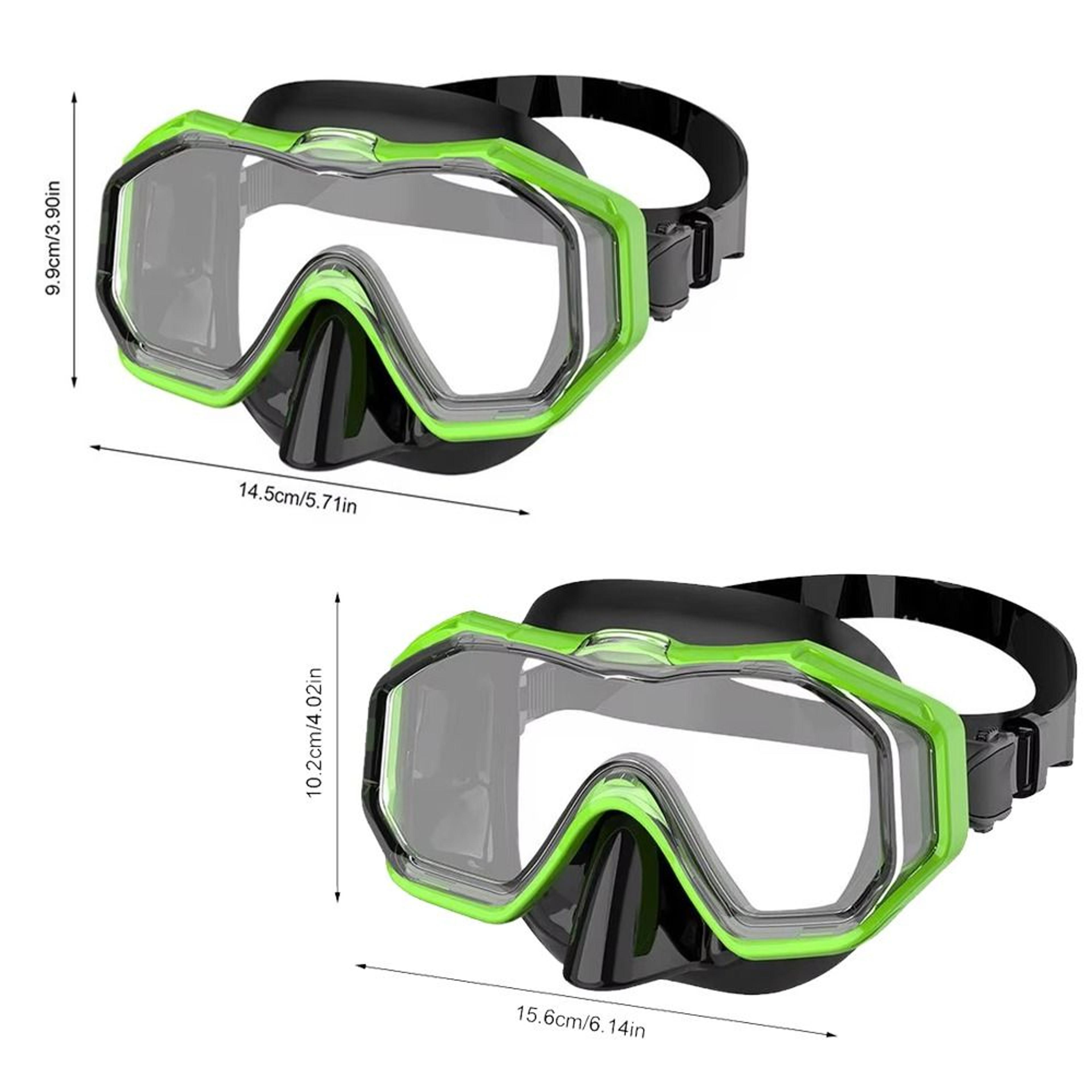 Anti Fog Swim Goggles With Nose Cover For Adults 2