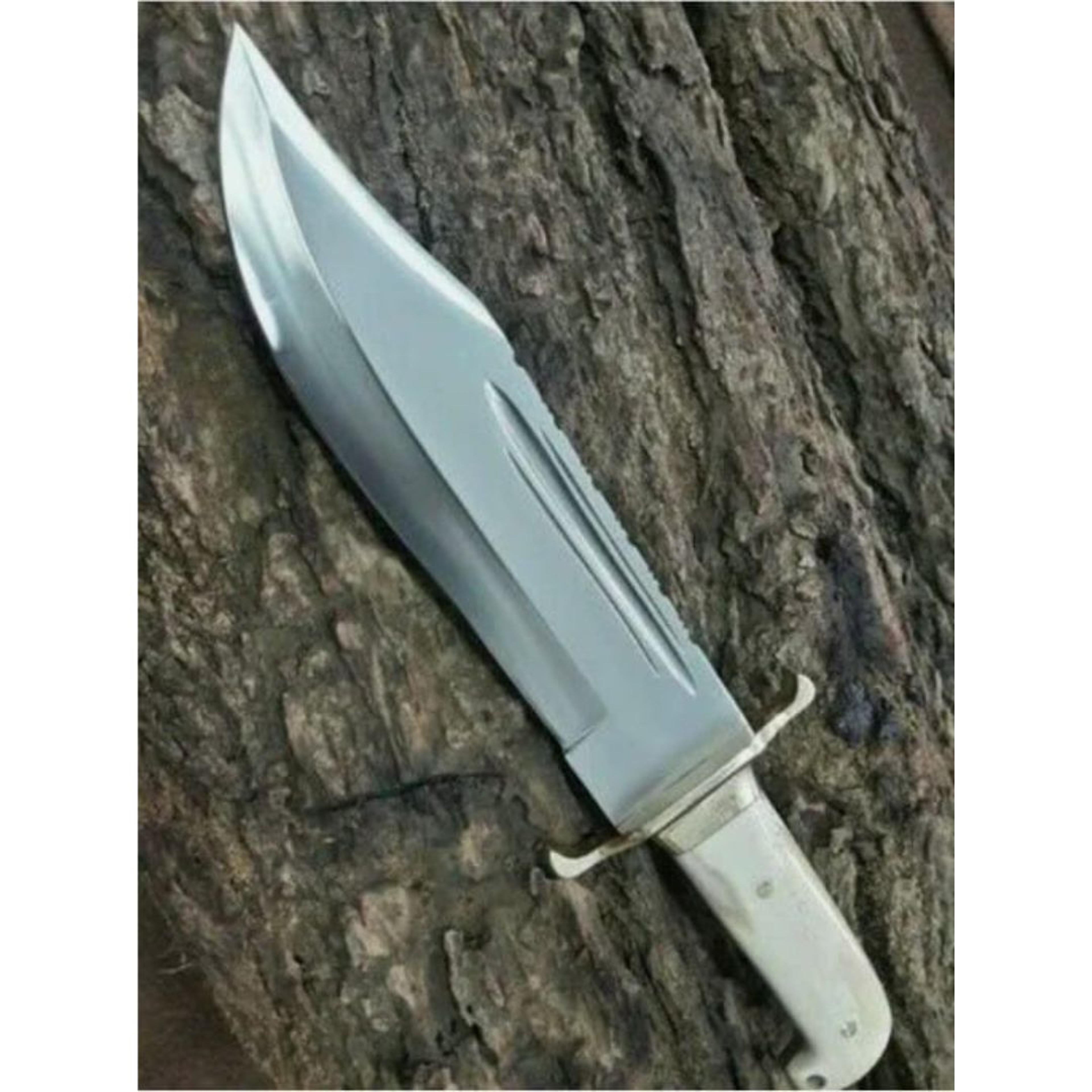 Camel Bone Handle Bowie Knife for sale