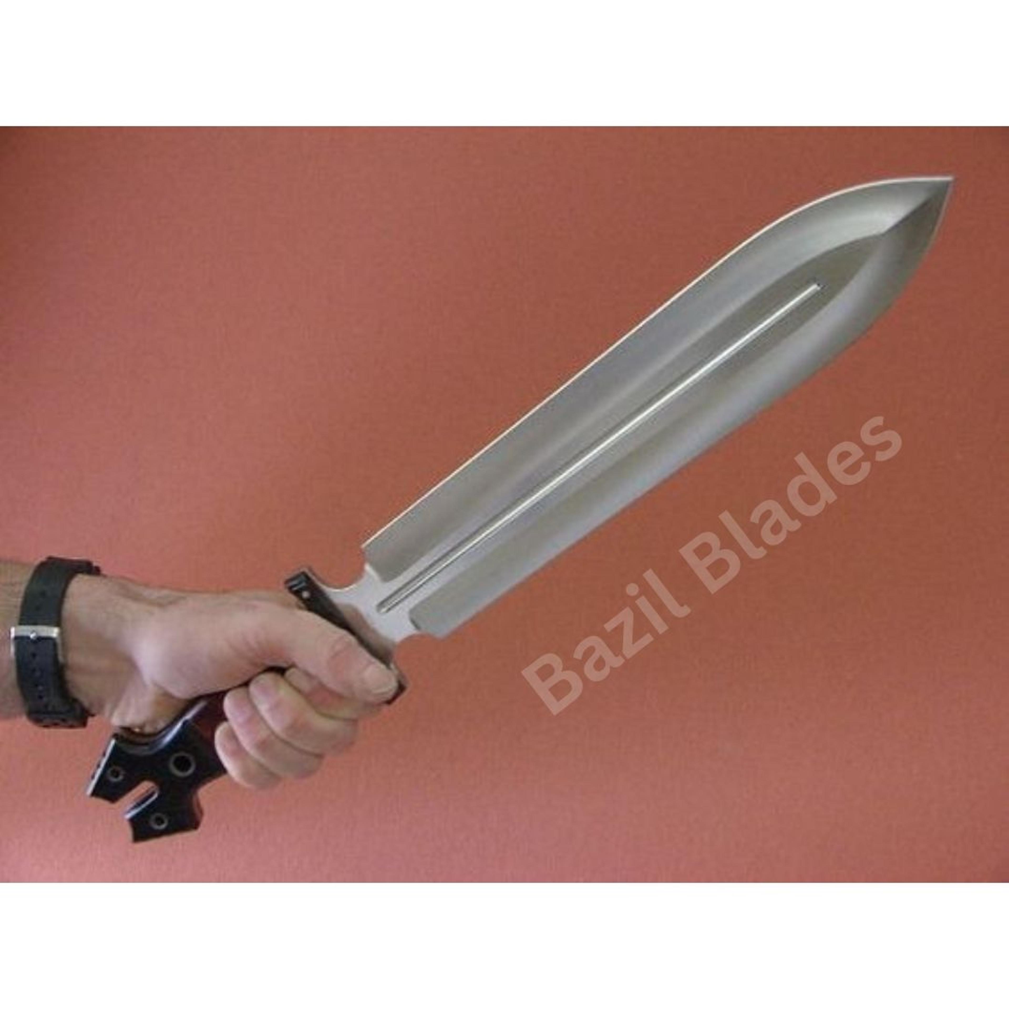custom bowie knife full tang knife for camping or hunting survival outdoor knife